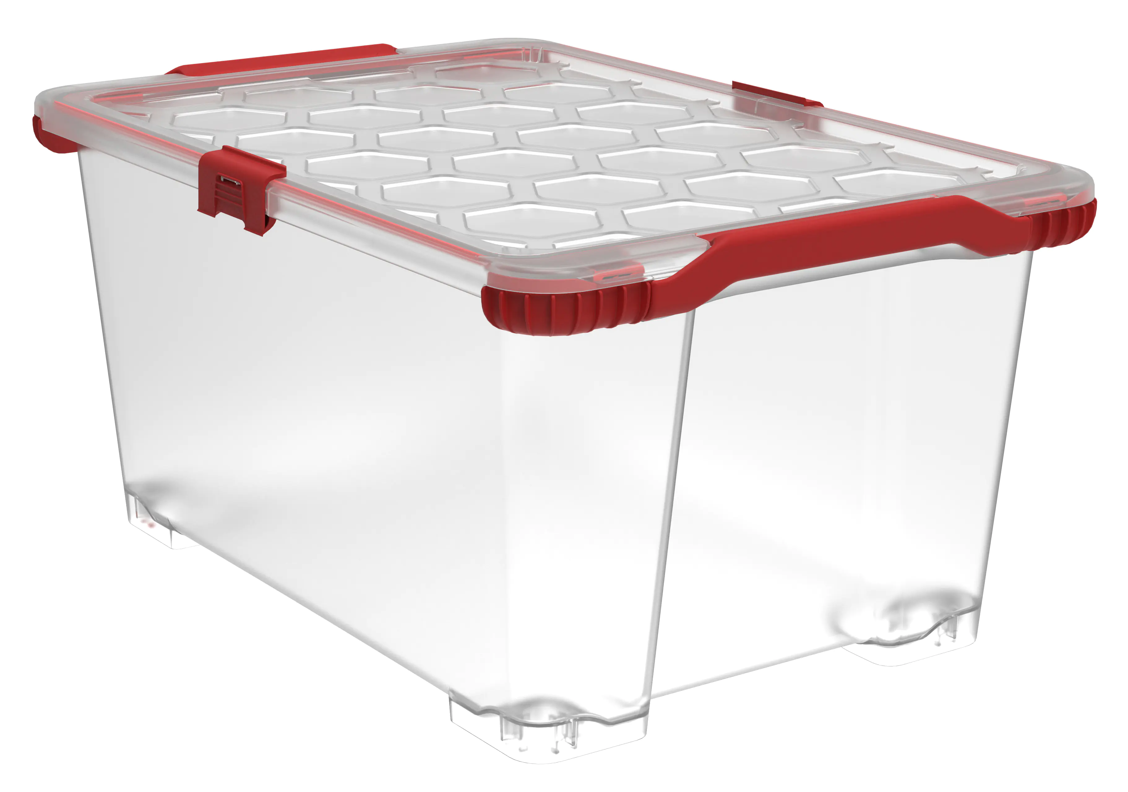Rotho Aufbewahrungsbox Evo Total inkl. Deckel 44 L transparent
