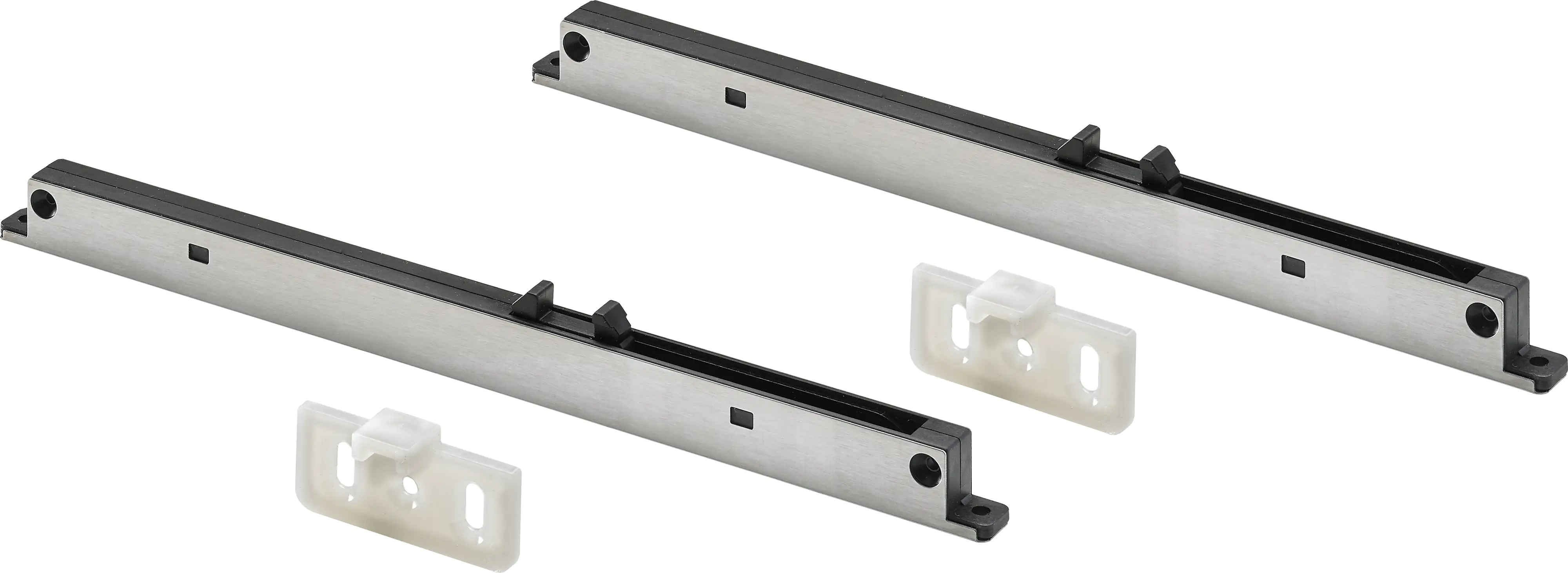 Hettich Nachrüstbarer Dämpfer für Schiebetüren Aluminium schwarz, 1 Set