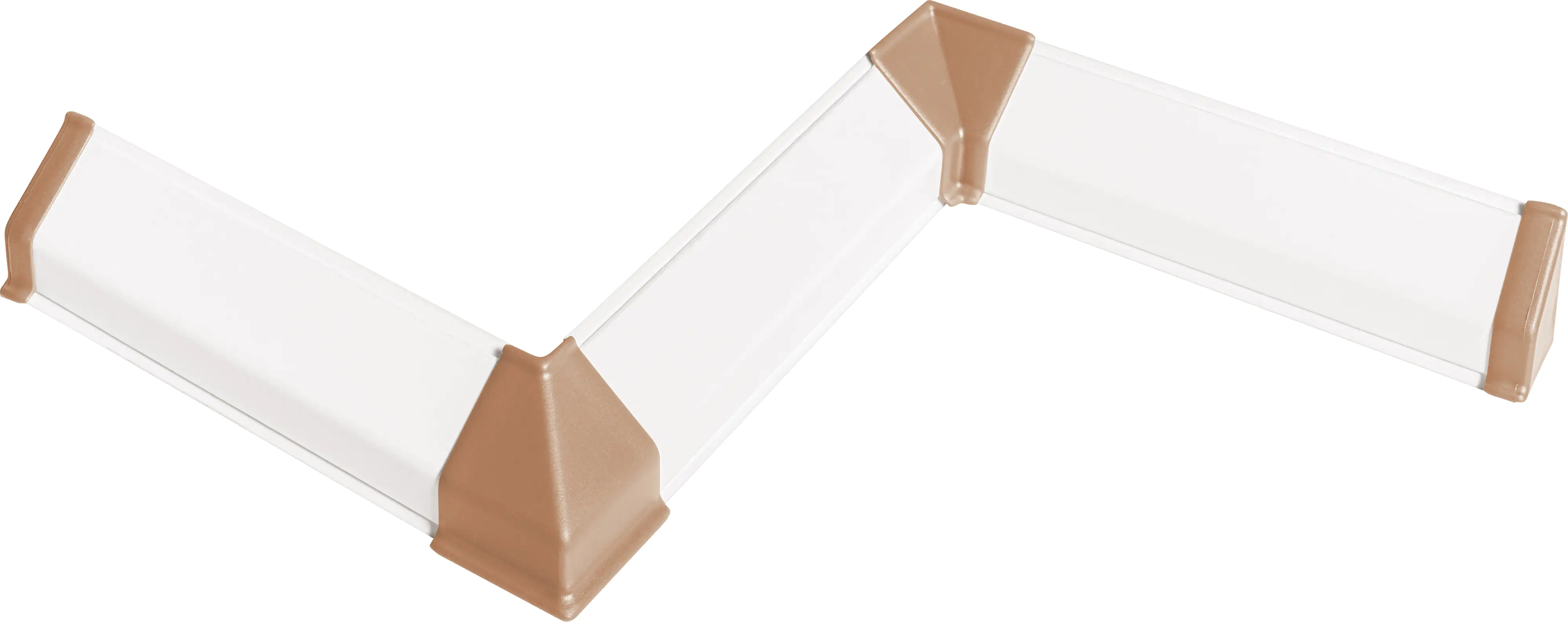 Kaindl Zubehörset für Küchenabschlussleiste Nussbaum