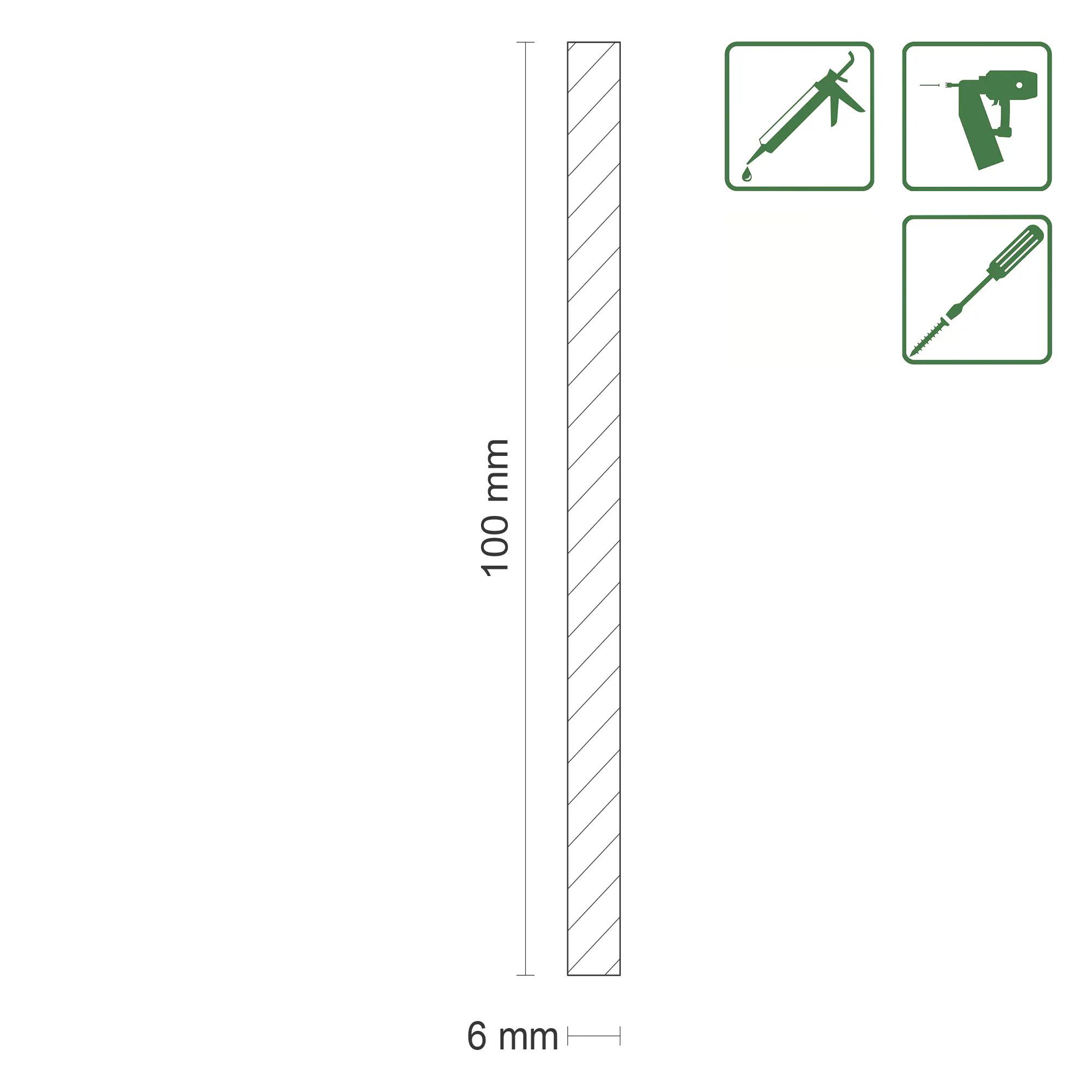 FN Neuhofer Balsa Brett 1000 x 6 x 100 mm