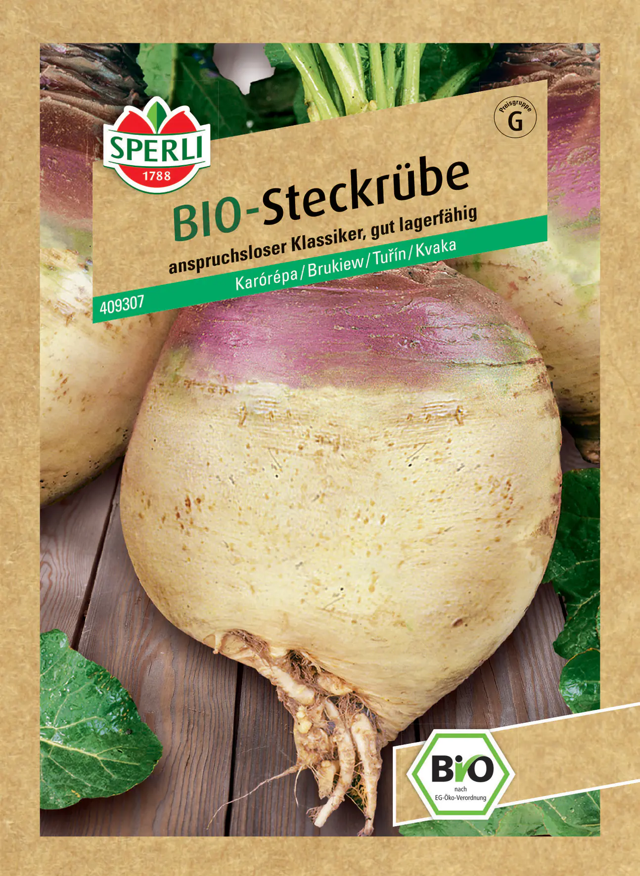 Sperli BIO Steckrübe