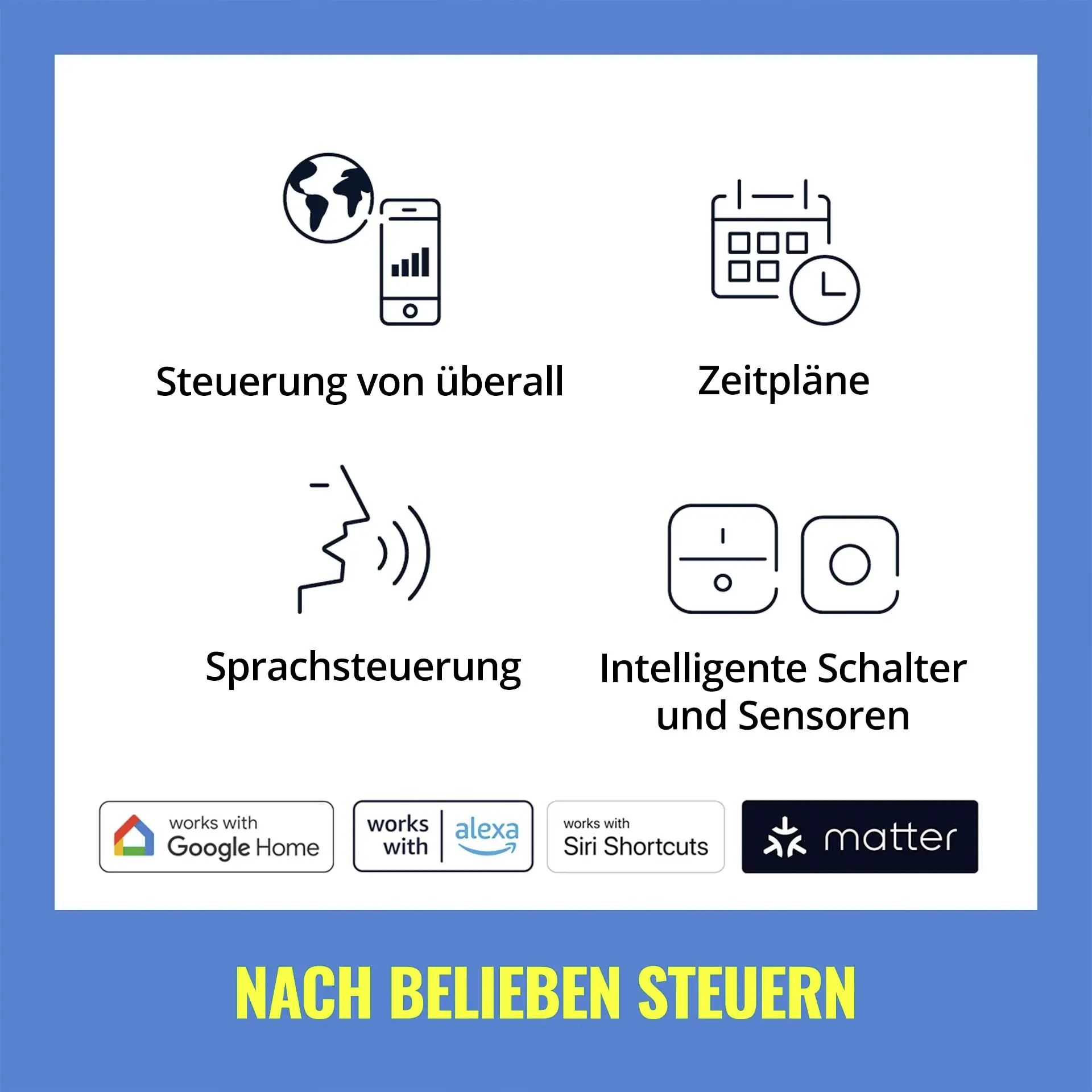 Philips LED Leuchtmittel E27 8,5W 806lm 2200-6500K RGB