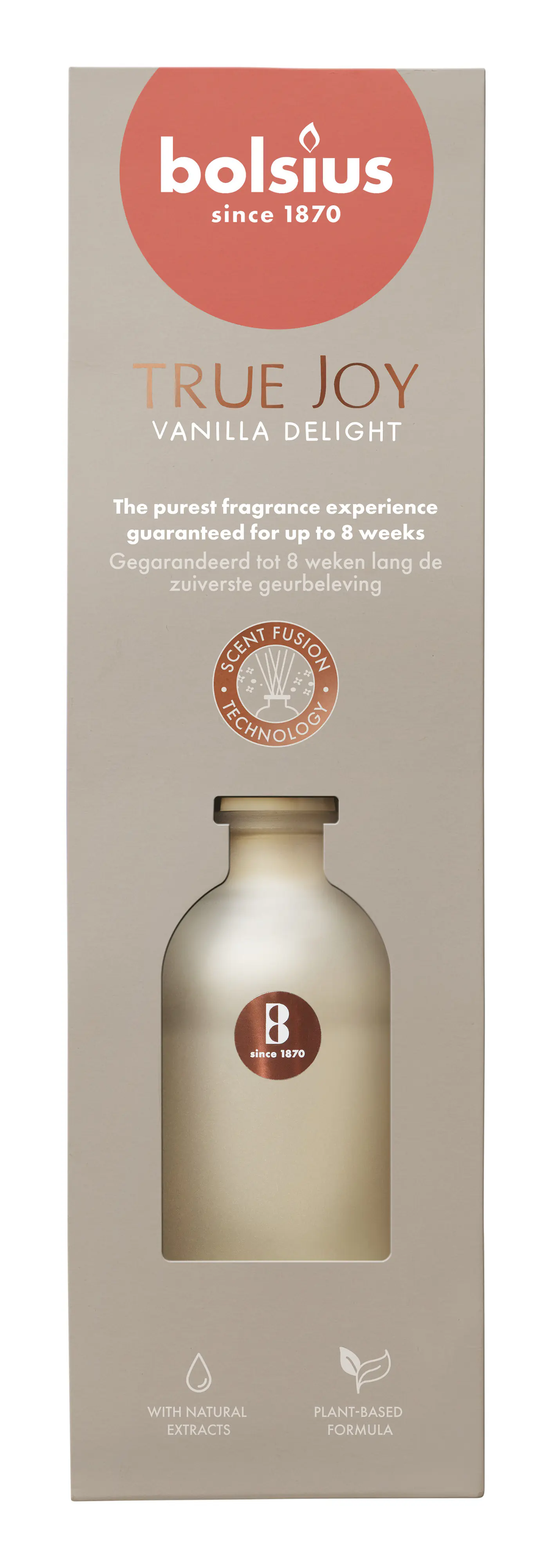 Bolsius Raumduft 80 ml True Joy Vanille Delight 