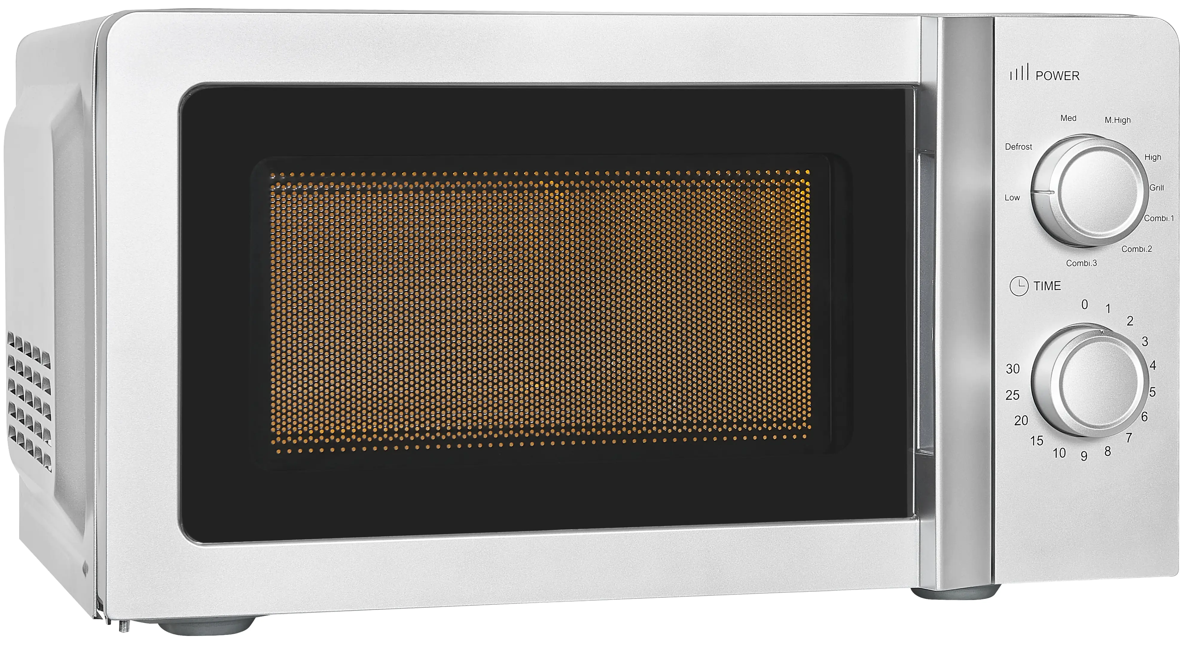 Exquisit Mikrowelle MW717-070 G 700 W, 900 W Grill, silber