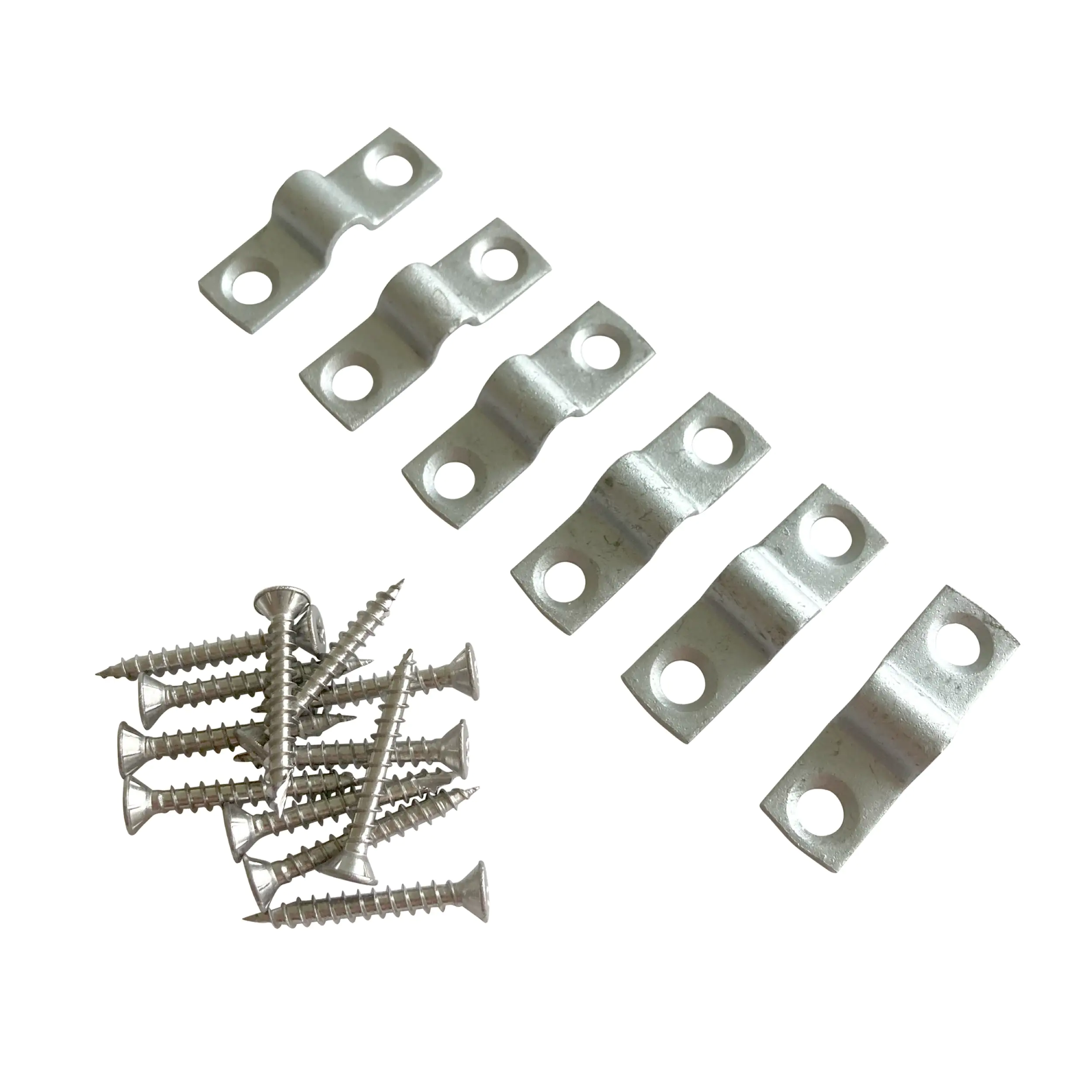 Plus Bügelbeschlag zum Stahlspalier verzinkt 6 Stück