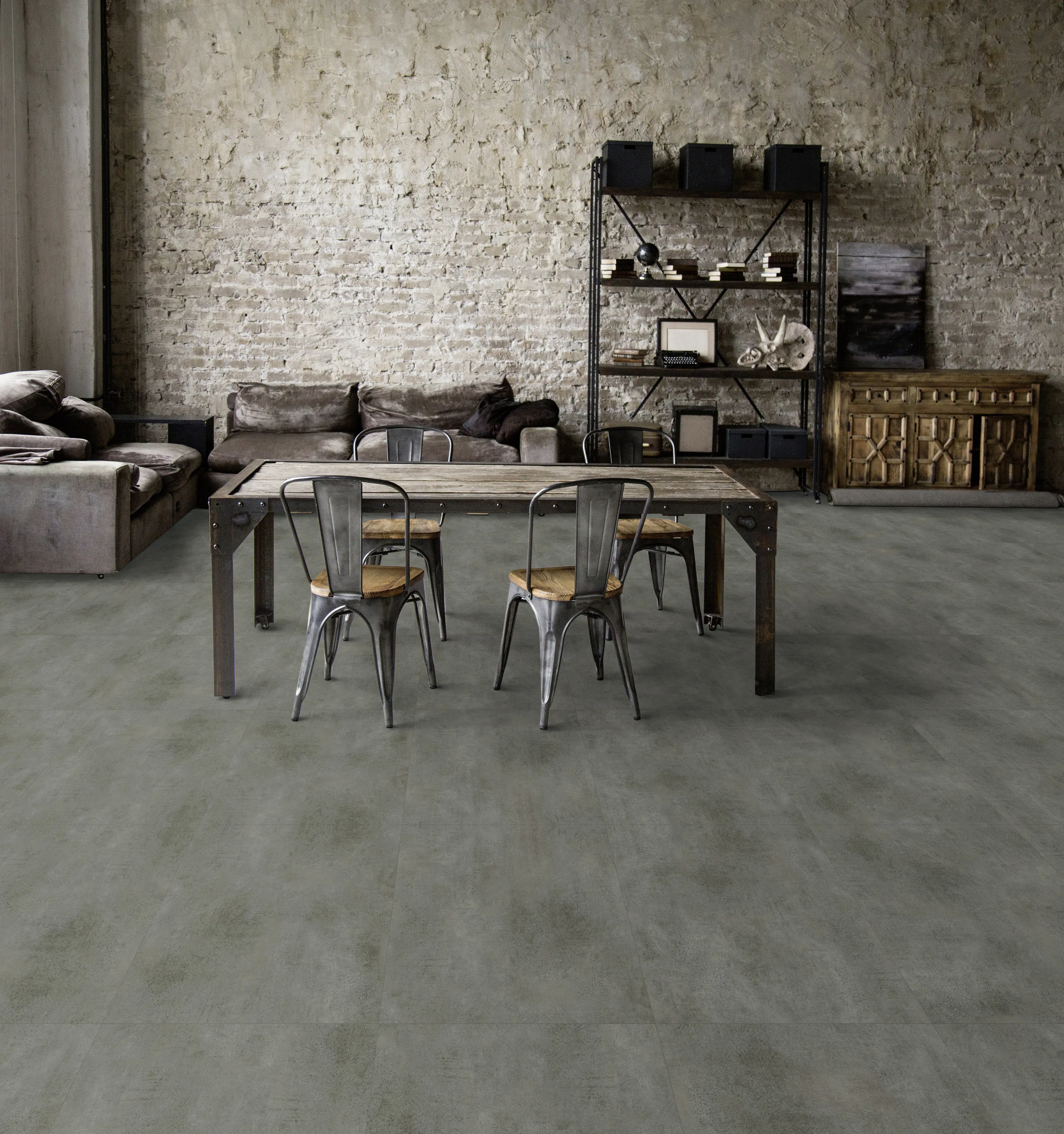 Decoflooring Vinylboden Fliese Milano 61 x 61 cm 4 mm