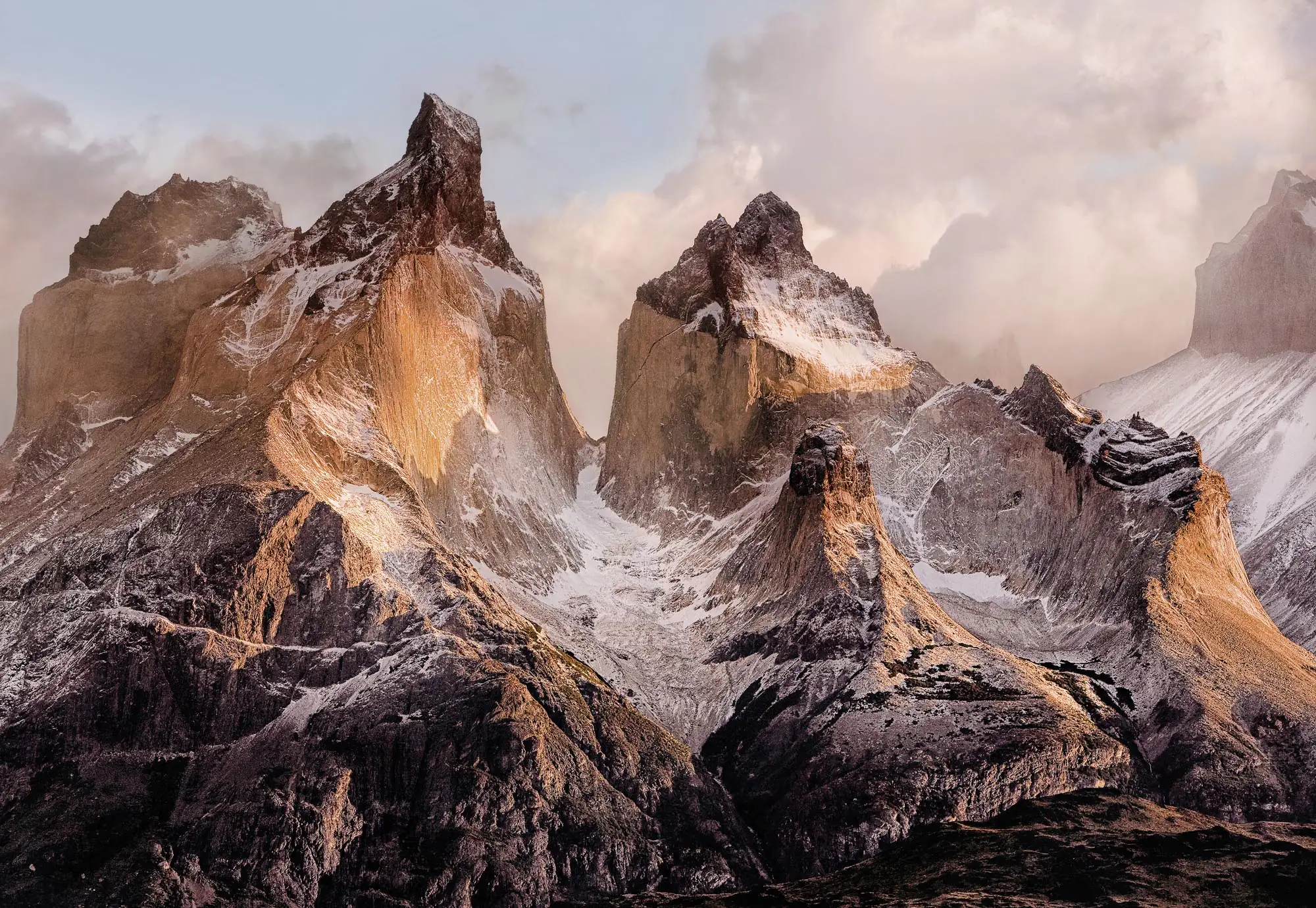 Komar Fototapete torres del Paine 254 x 184 cm 
