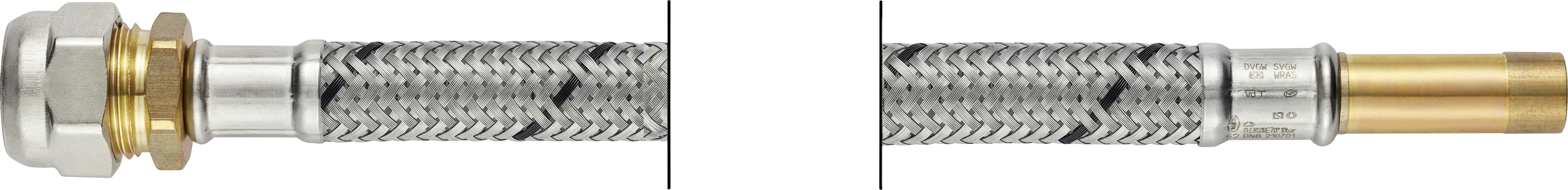 7611038185336 FLEXO Anschlussschlauch FLEXO®Q 10mm x R 10mm DN8, 30 cm