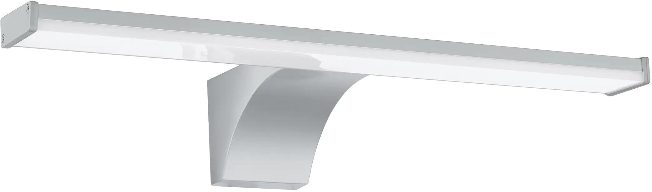 Eglo LED Spiegelleuchte Pandella 2 chrom-silber 40 x 7,5 cm Bewegungsmelder