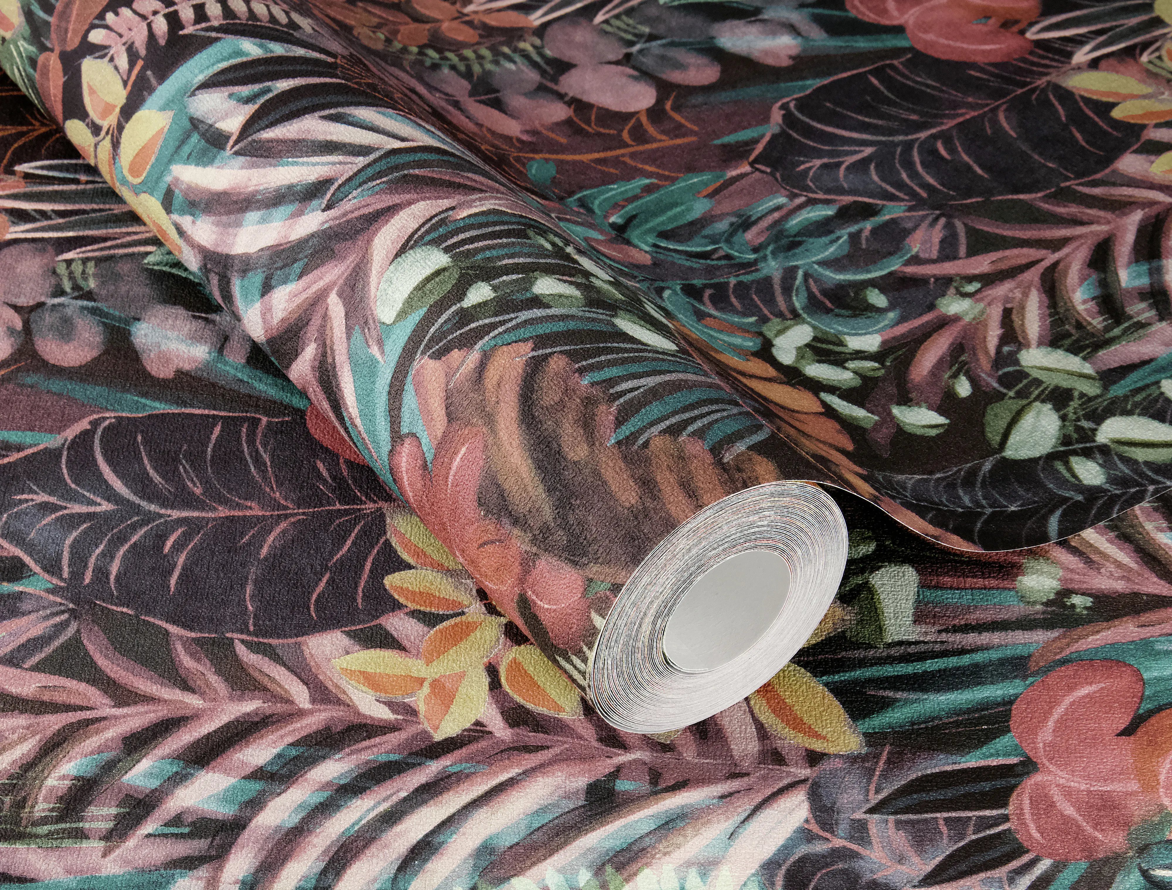 Schöner Wohnen Vliestapete Dschungel Motiv bunt 10,05 x 0,53 m