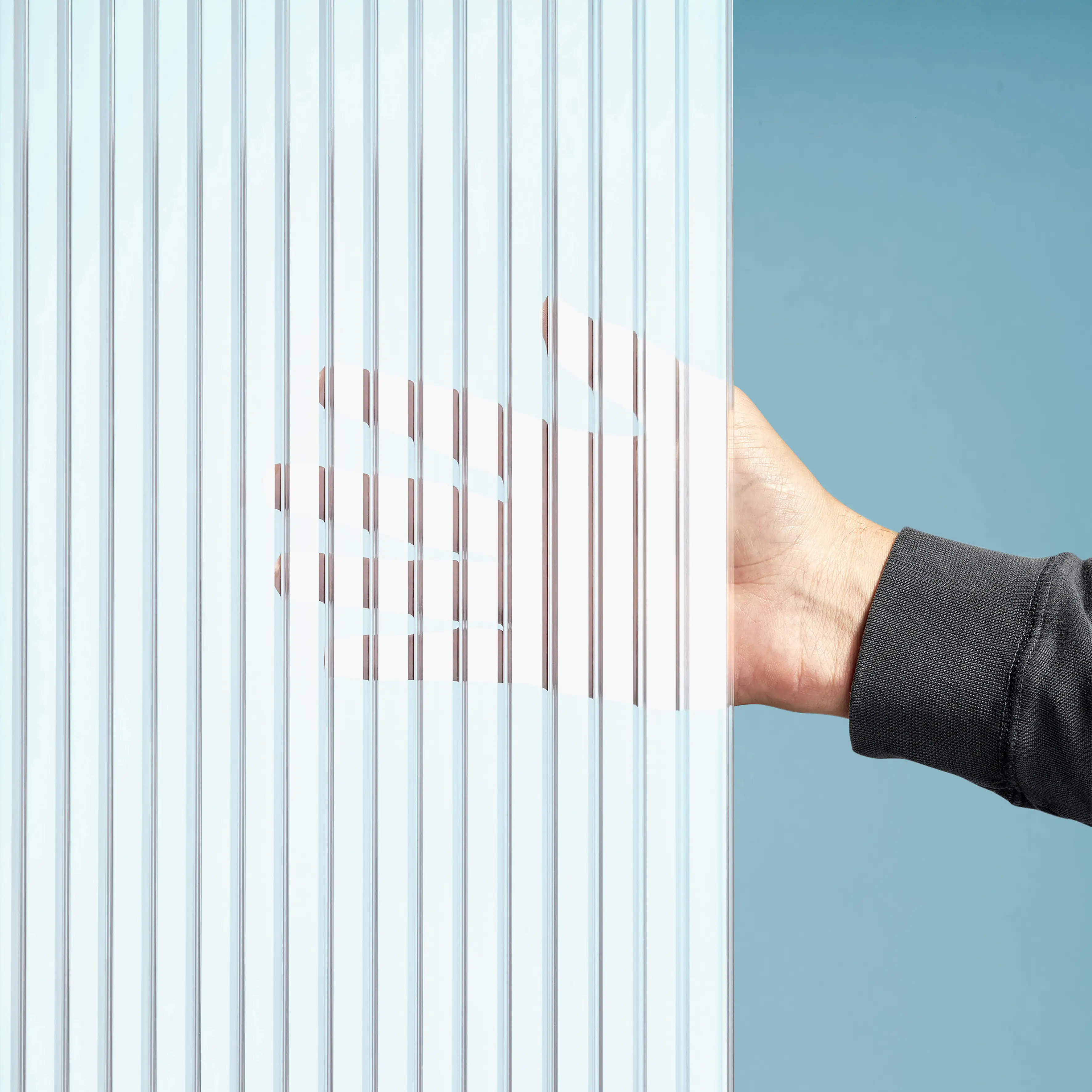 4003412155586 Gutta Doppelstegplatte-Erweiterungsset Zebraplatte 300 x 98 x 1,6 cm weiß inkl. Zubehör