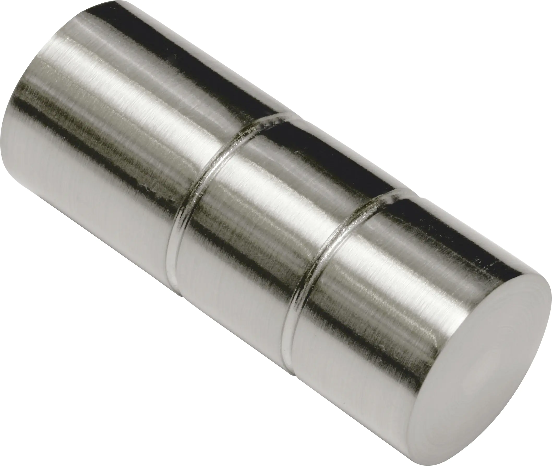 Gardinia Endknopf Zylinder zu Stilprogramm Windsor, Ø 25 mm edelstahl-optik