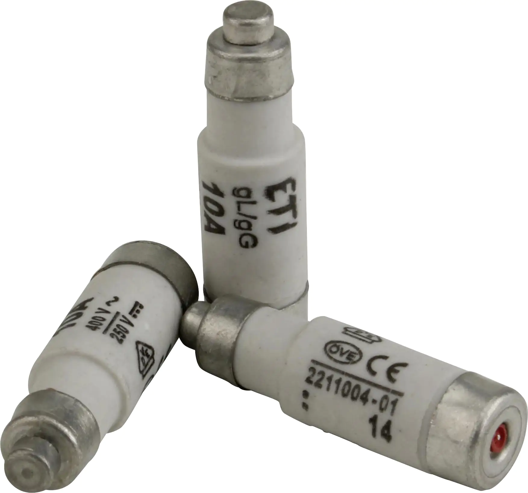 Neozed-Sicherungseinsätze E14, 10A, D01