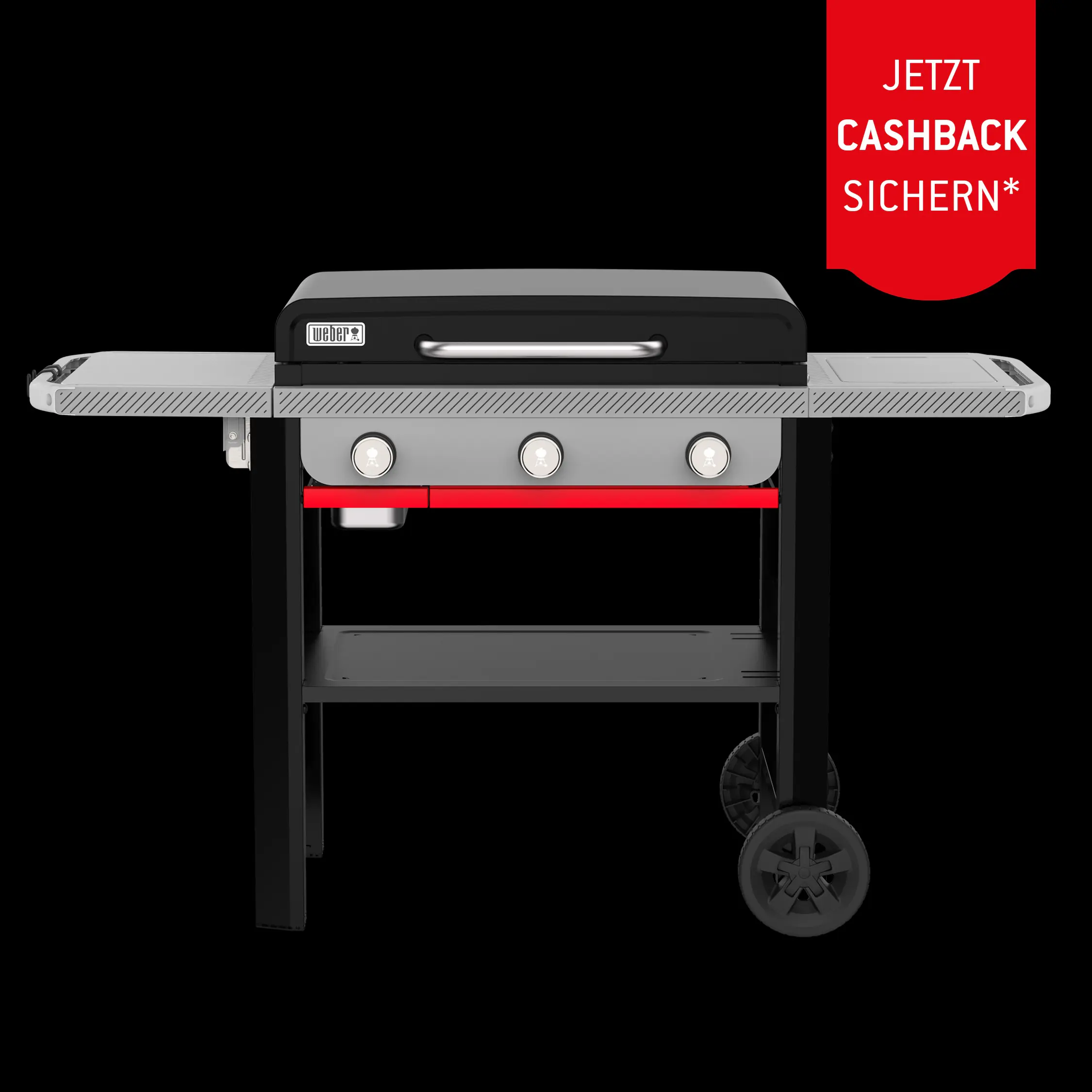 Weber Gasgrill Slate GPD Premium Plancha Grillfläche: 71 x 46 cm