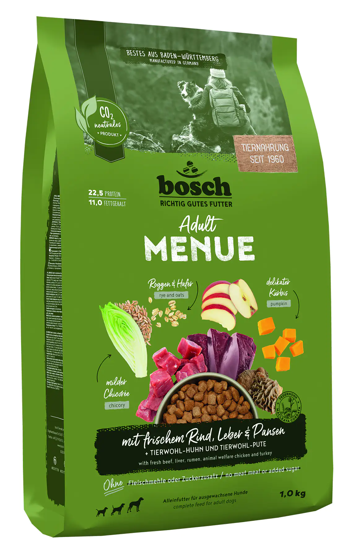 Bosch Menue Adult Hundetrockenfutter Rind 1 kg