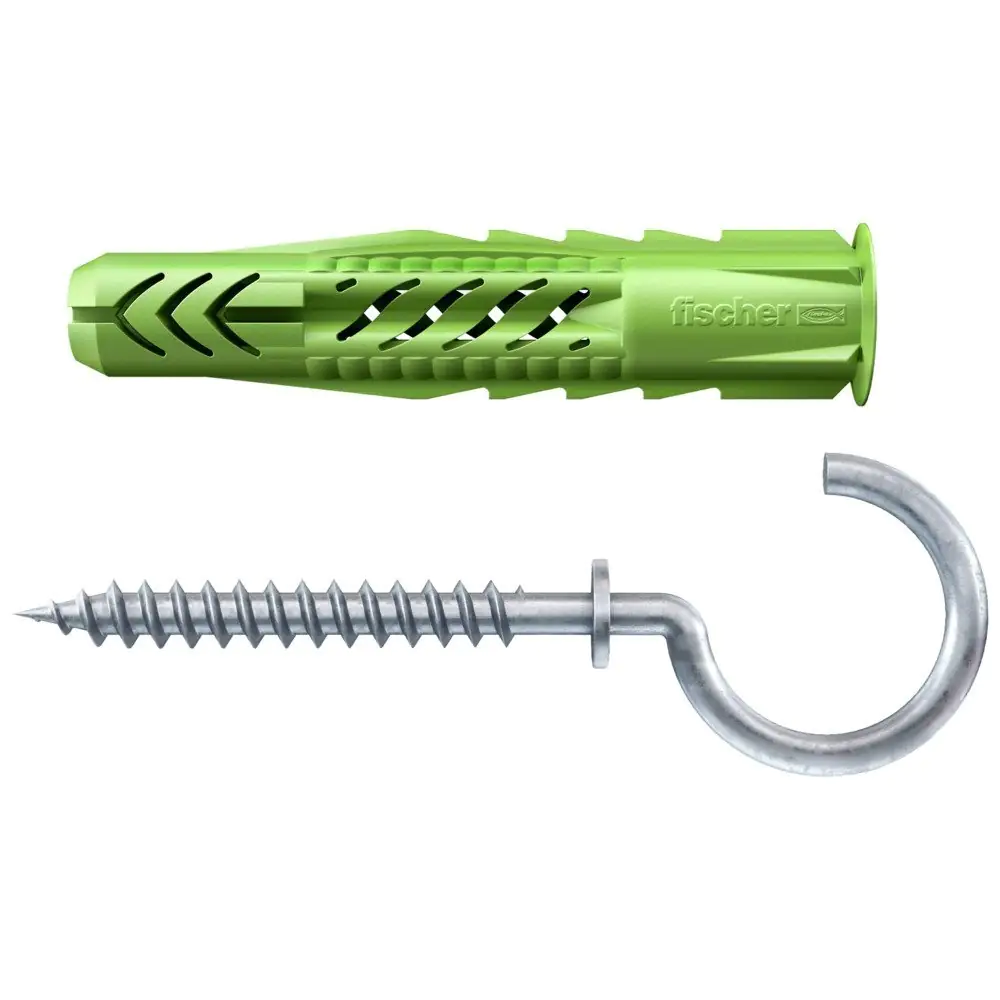 Fischer Universaldübel-Set UX green 8.0 x 50 mm - 4 Stück