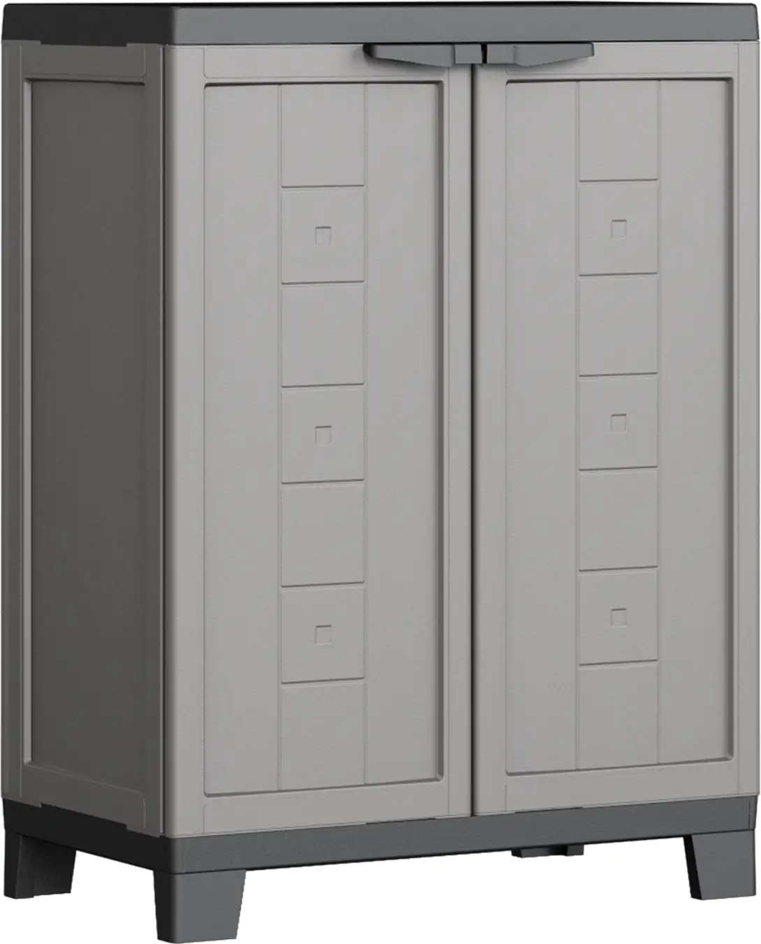 Kis Kunststoffschrank Jolly 2er Set 173 x 68 x 39 cm & 93 x 68 x 39 cm
