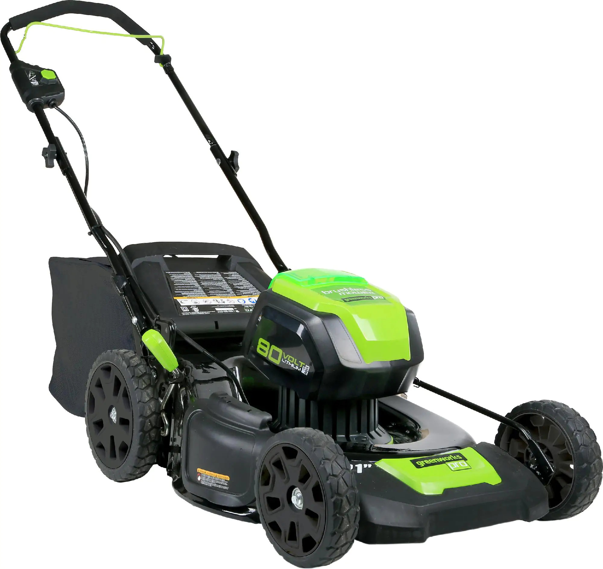 Greenworks AkkuRasenmäher 80 V mit Radantrieb kaufen Globus Baumarkt