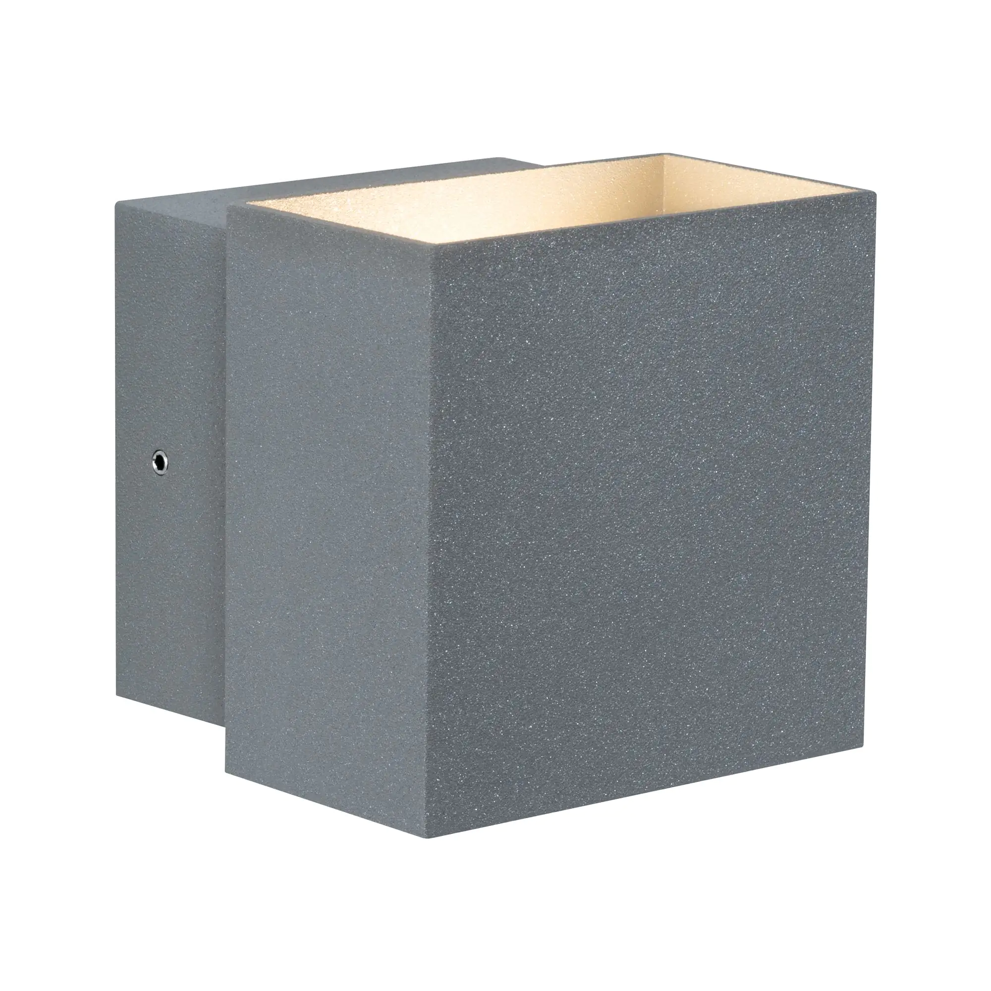 Paulmann Special Line LED Außen-Wandleuchte Cybo grau 10 x 10 cm Up & Down Paulmann Special Line LED Außen-Wandleuchte Cybo grau 10 x 10 cm Up & Down
