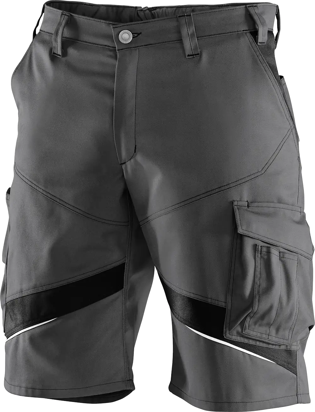 Kübler kurze Arbeitshose anthrazit/schwarz