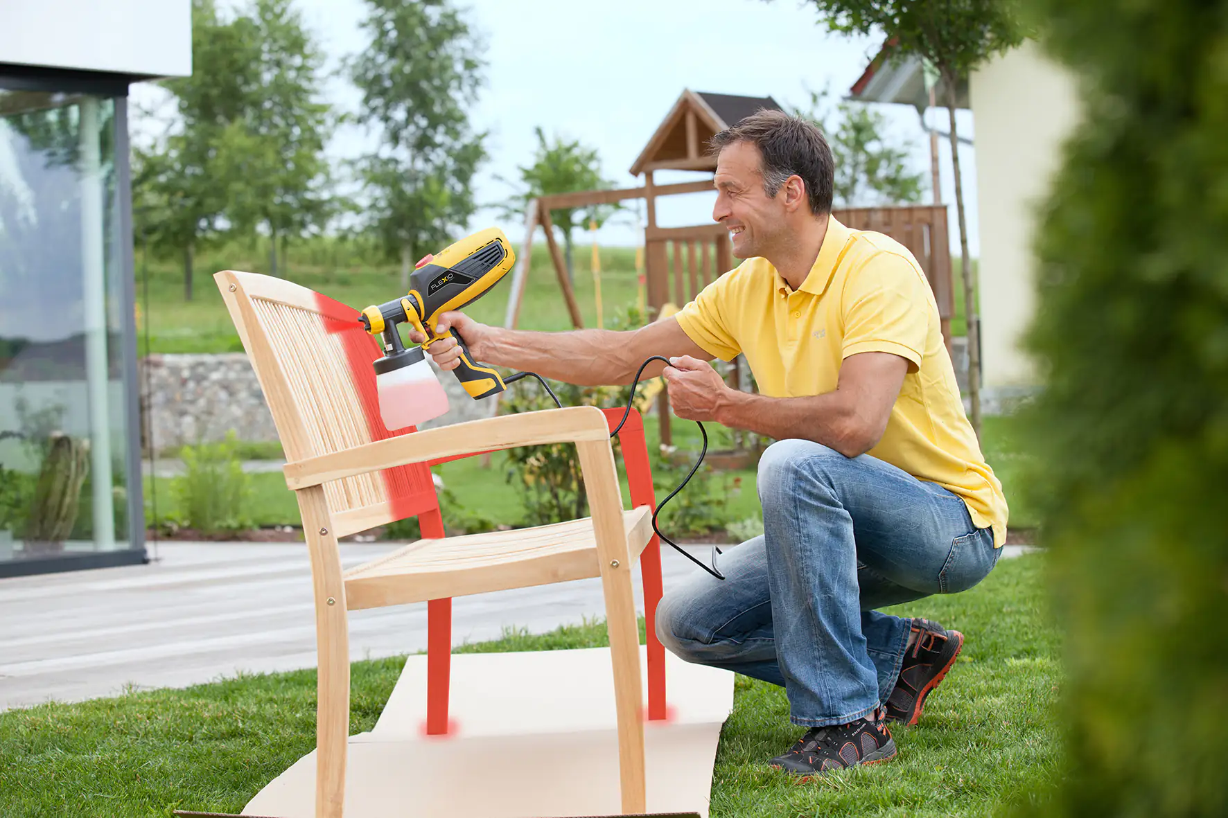 Wagner Farbsprühsystem W 590 Flexio inkl. 2 Sprühaufsätzen