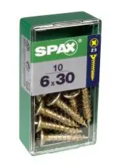 Spax Universalschrauben 6.0 x 30 mm PZ 3 - 10 Stk.