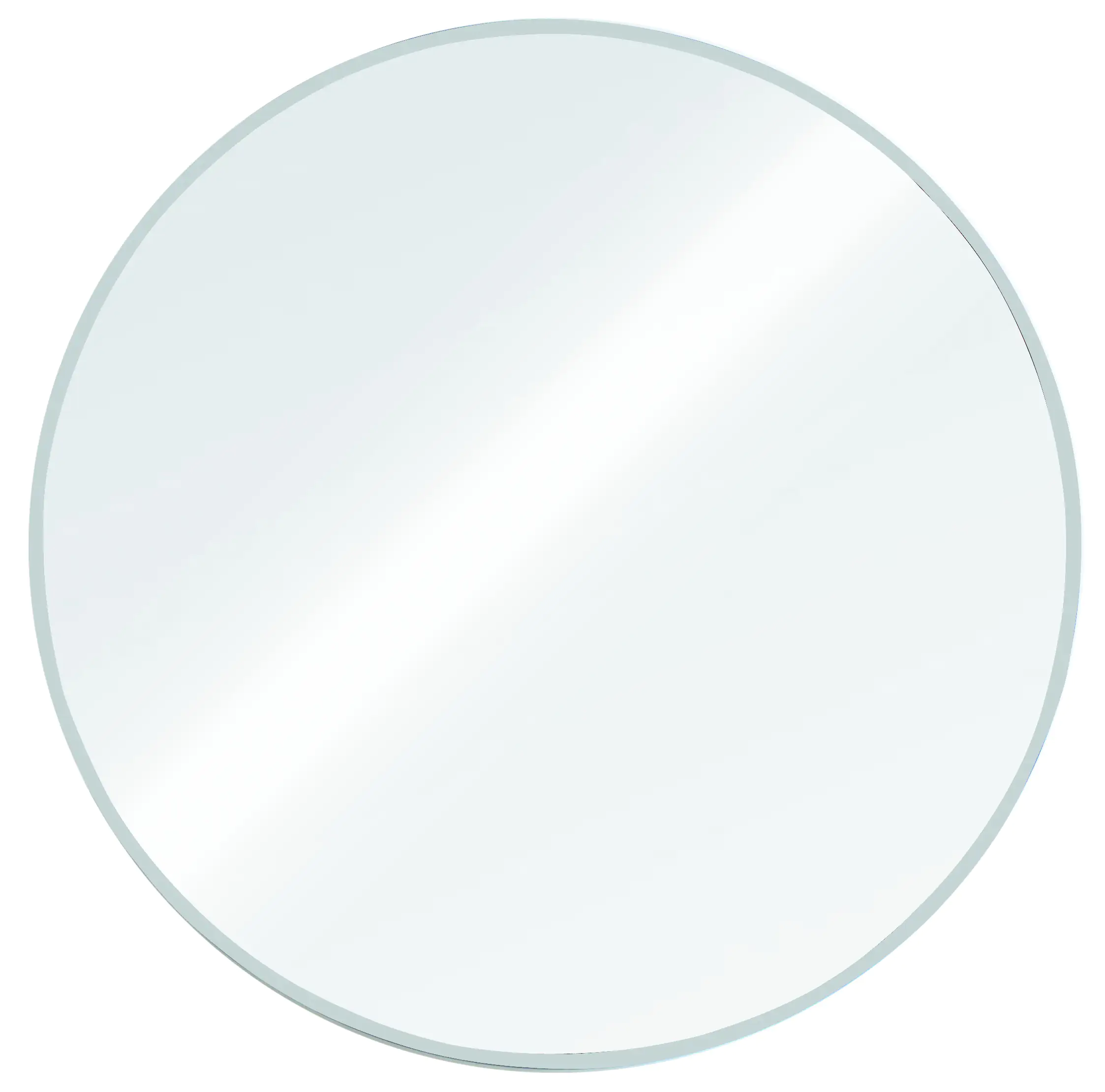 Spiegel Chicago silber 60 cm rund