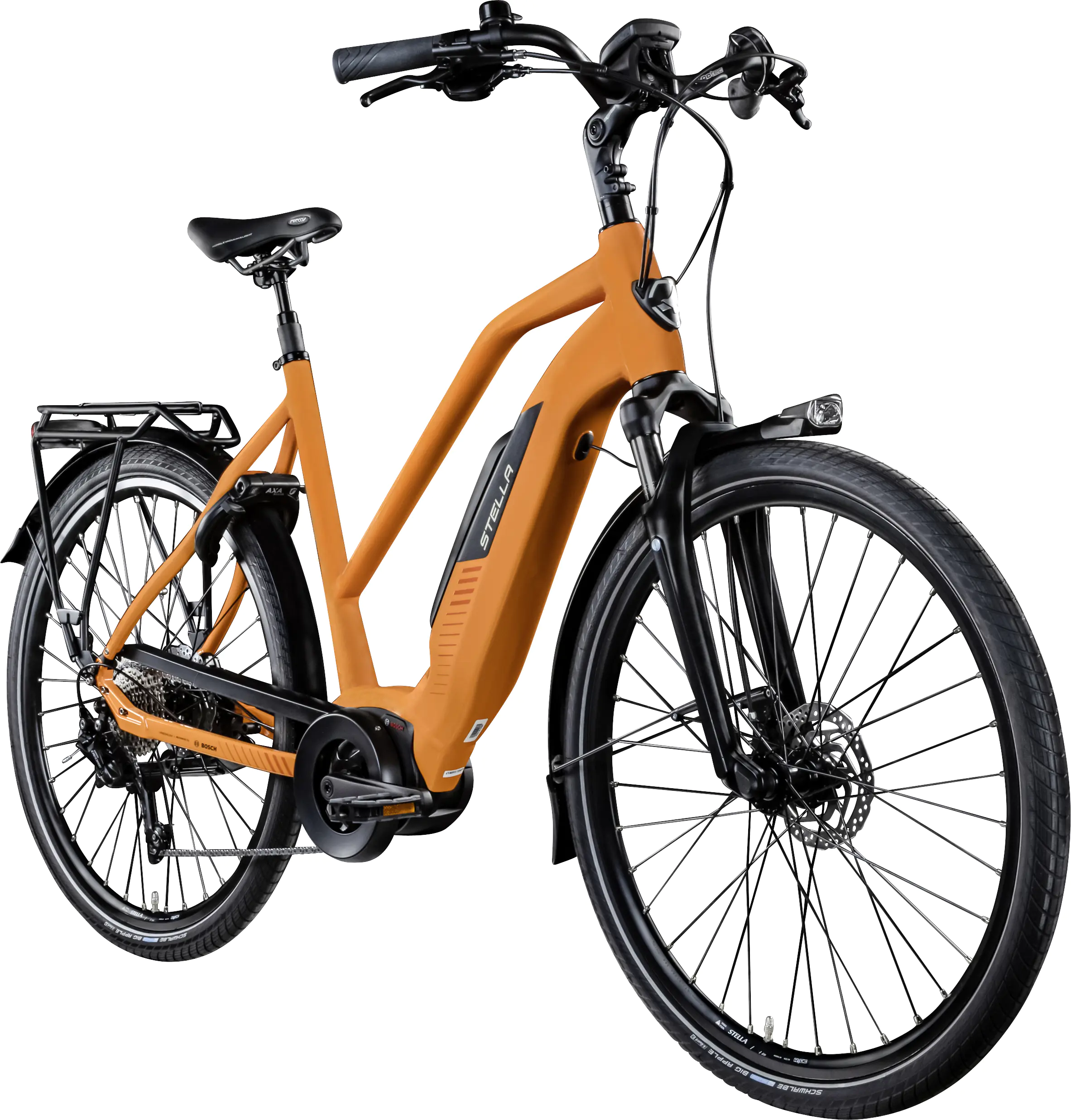 Stella E-Bike Trekking Morena Premium 28 Zoll 10-Gang 500 Wh orange