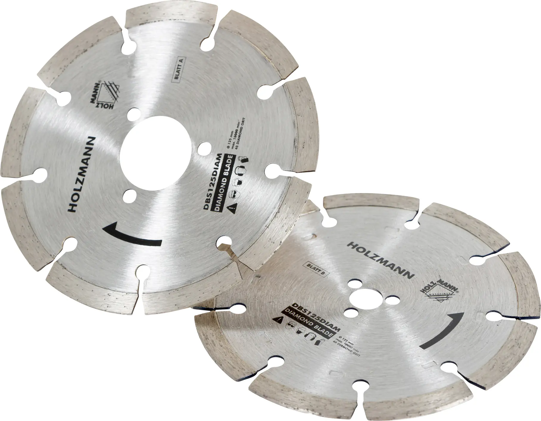 Holzmann Diamantersatzblatt DBS125DIAM 2-teilig Ø 125 x 22,23 mm