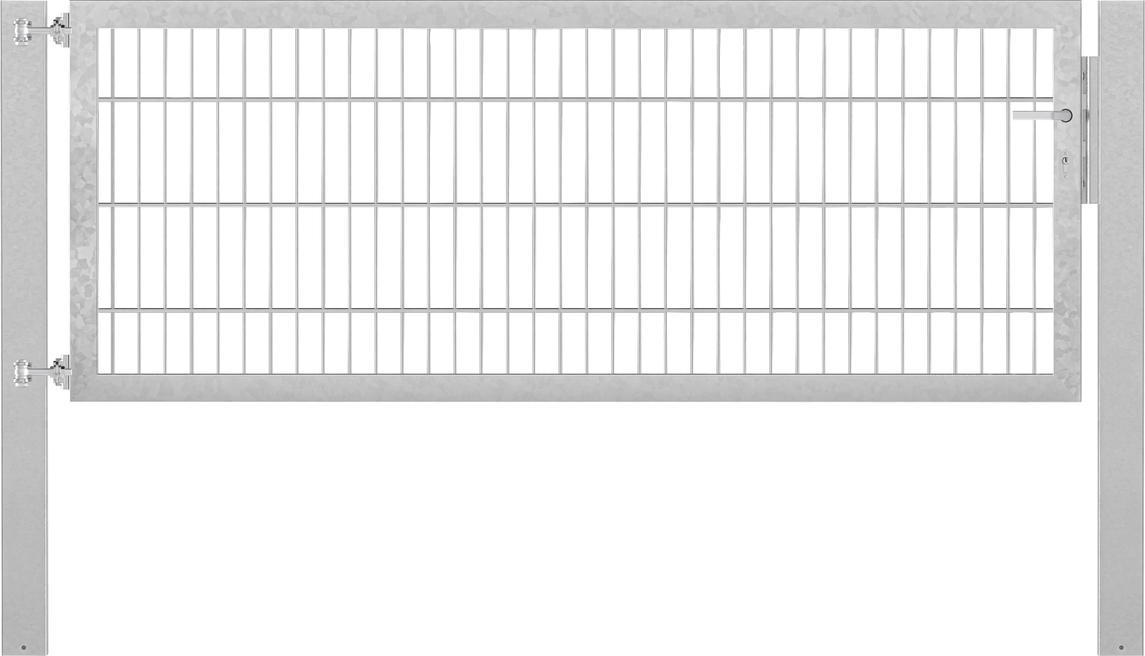 Alberts Einzeltor Flexo Plus feuerverzinkt 200 x 80 cm