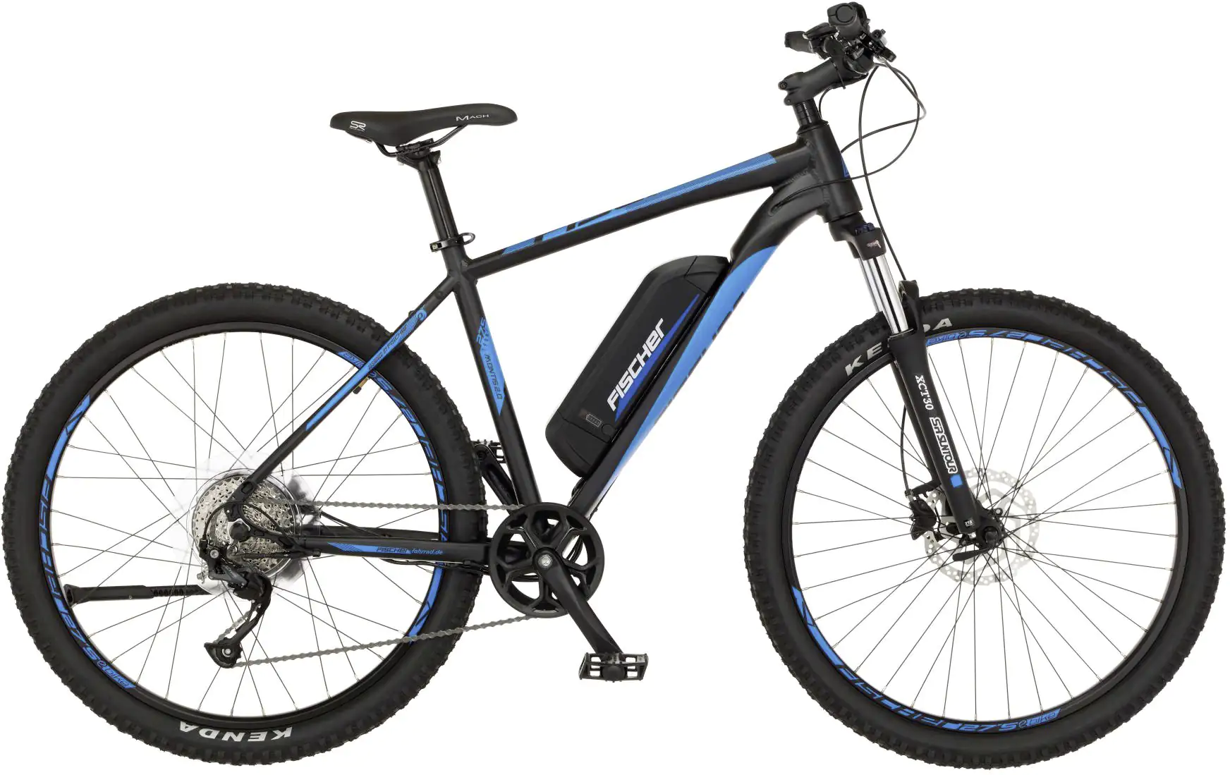 Fischer E-Bike MTB Montis 2.0 27,5 Zoll 9-Gang 557 Wh schwarz matt 62280 Fischer E-Bike MTB Montis 2.0 27,5 Zoll 9-Gang 557 Wh schwarz matt 62280