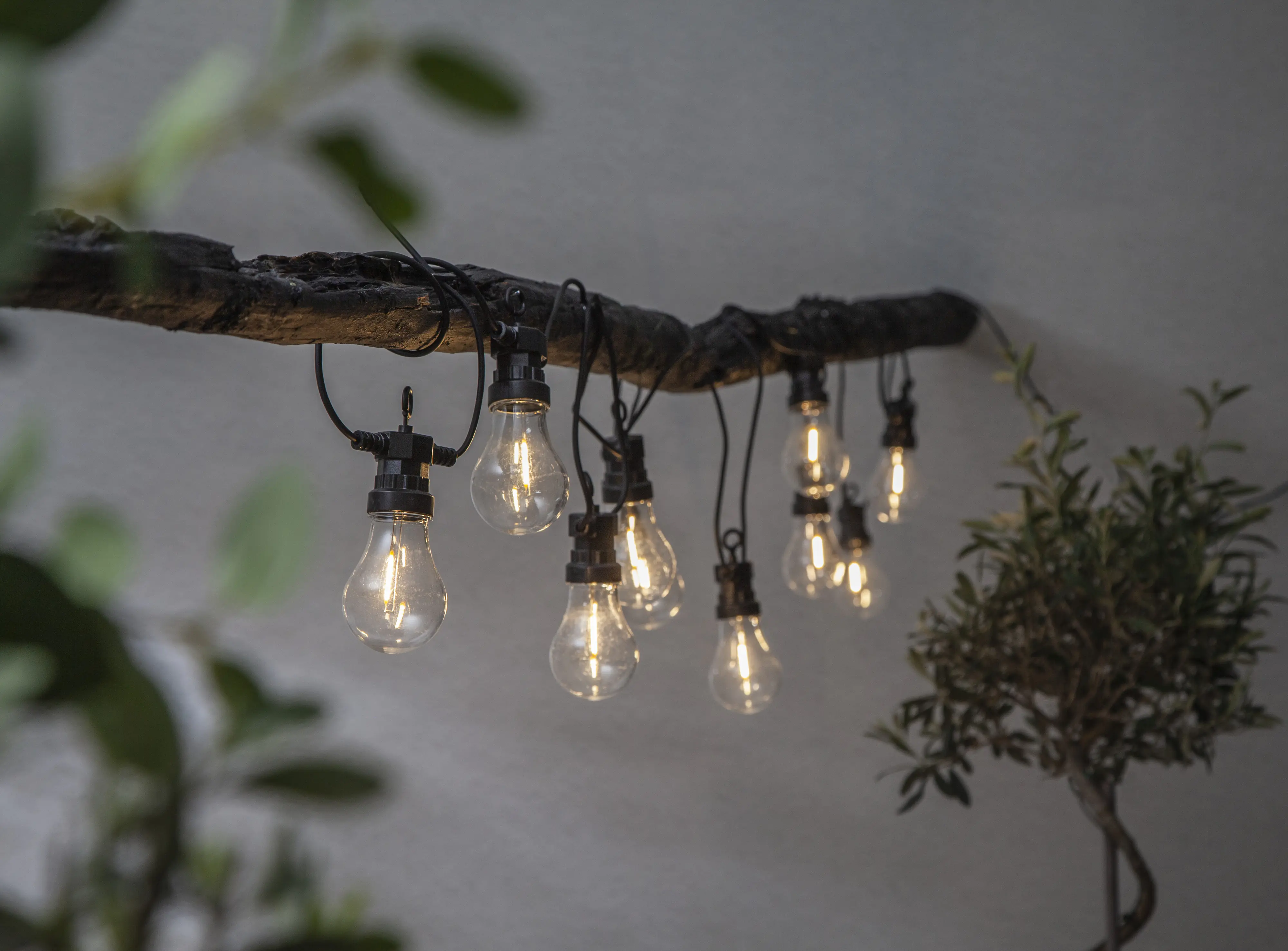 Eglo LED Lichterkette Außen 4,05 m warmweiß