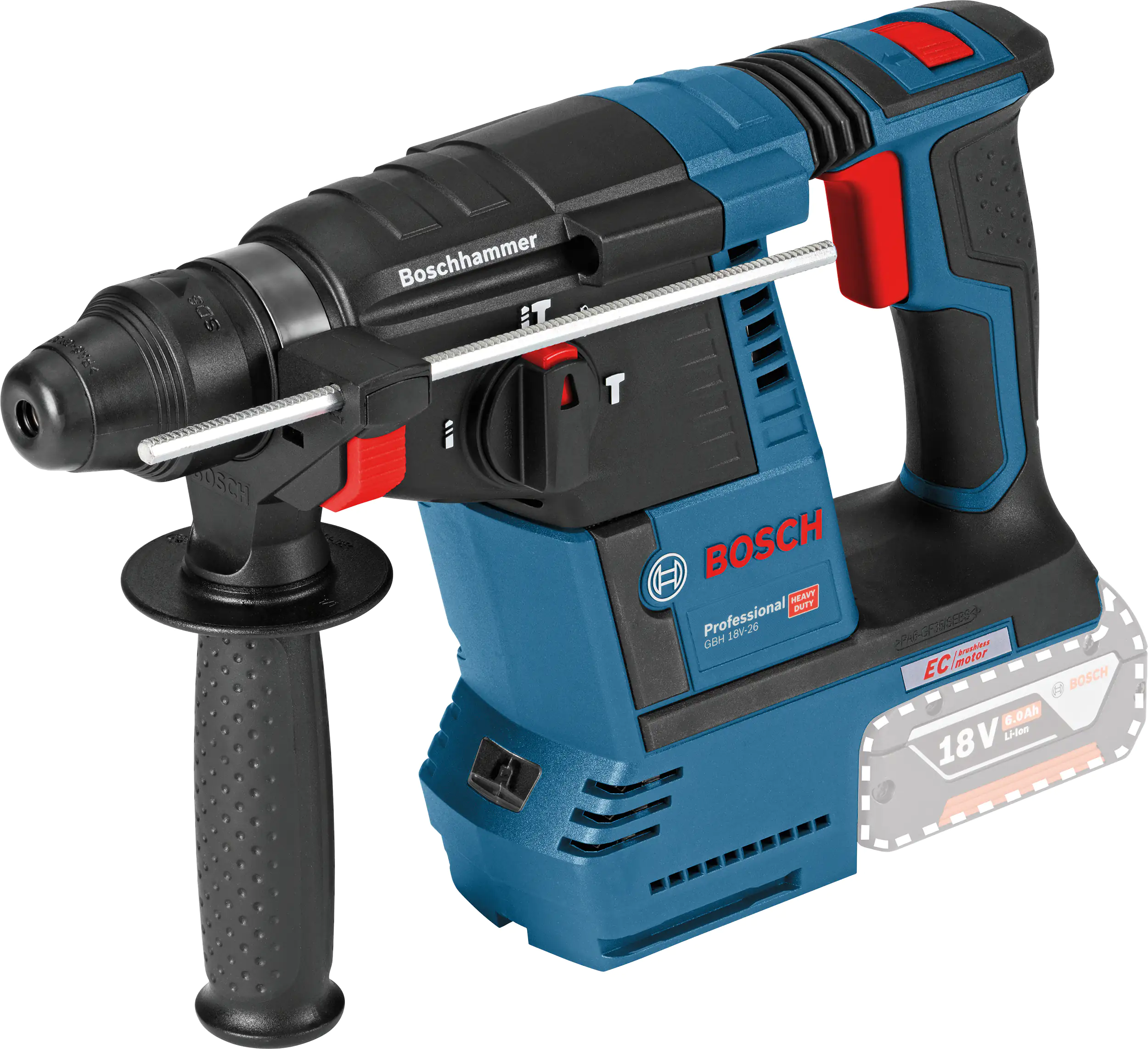 Bosch GBH 18V-26 F Professional Akku-Bohrhammer 18 V 5 Ah Solo in L-Box Bosch GBH 18V-26 F Professional Akku-Bohrhammer 18 V 5 Ah Solo in L-Box