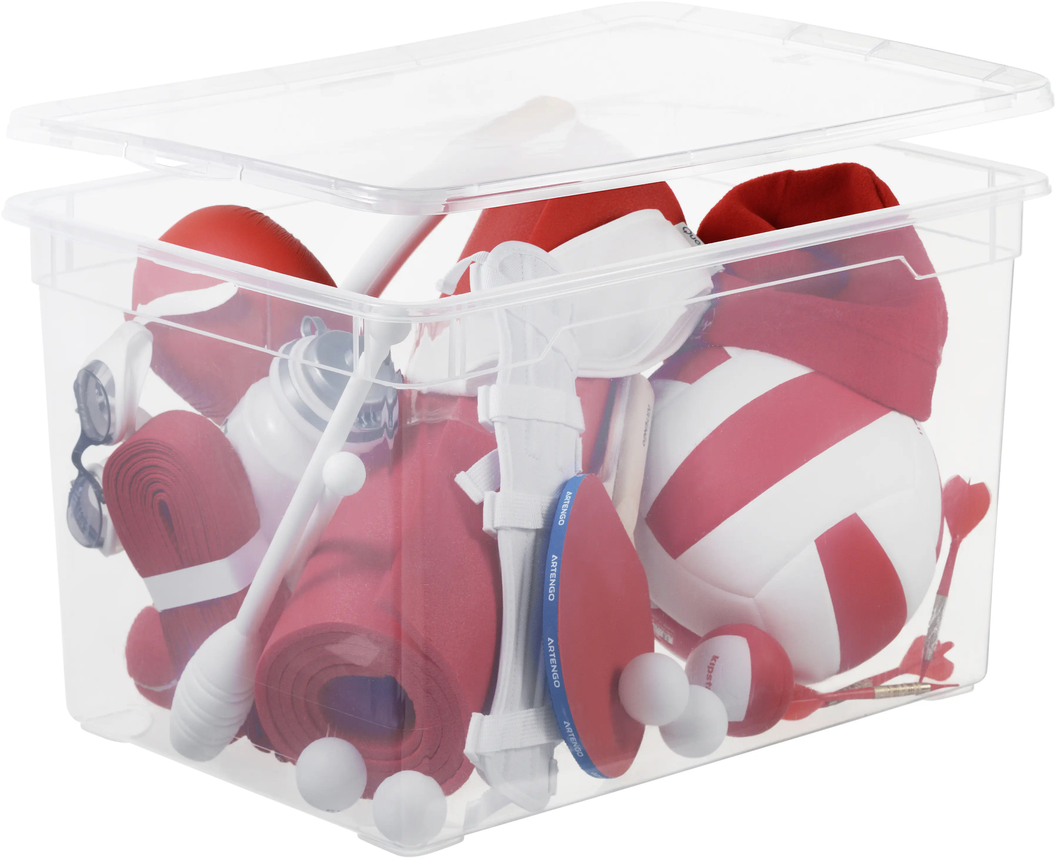 Rotho Aufbewahrungsbox Clear Maxi 46 L 55 x 37,5 x 31,5 cm (L x B x H)