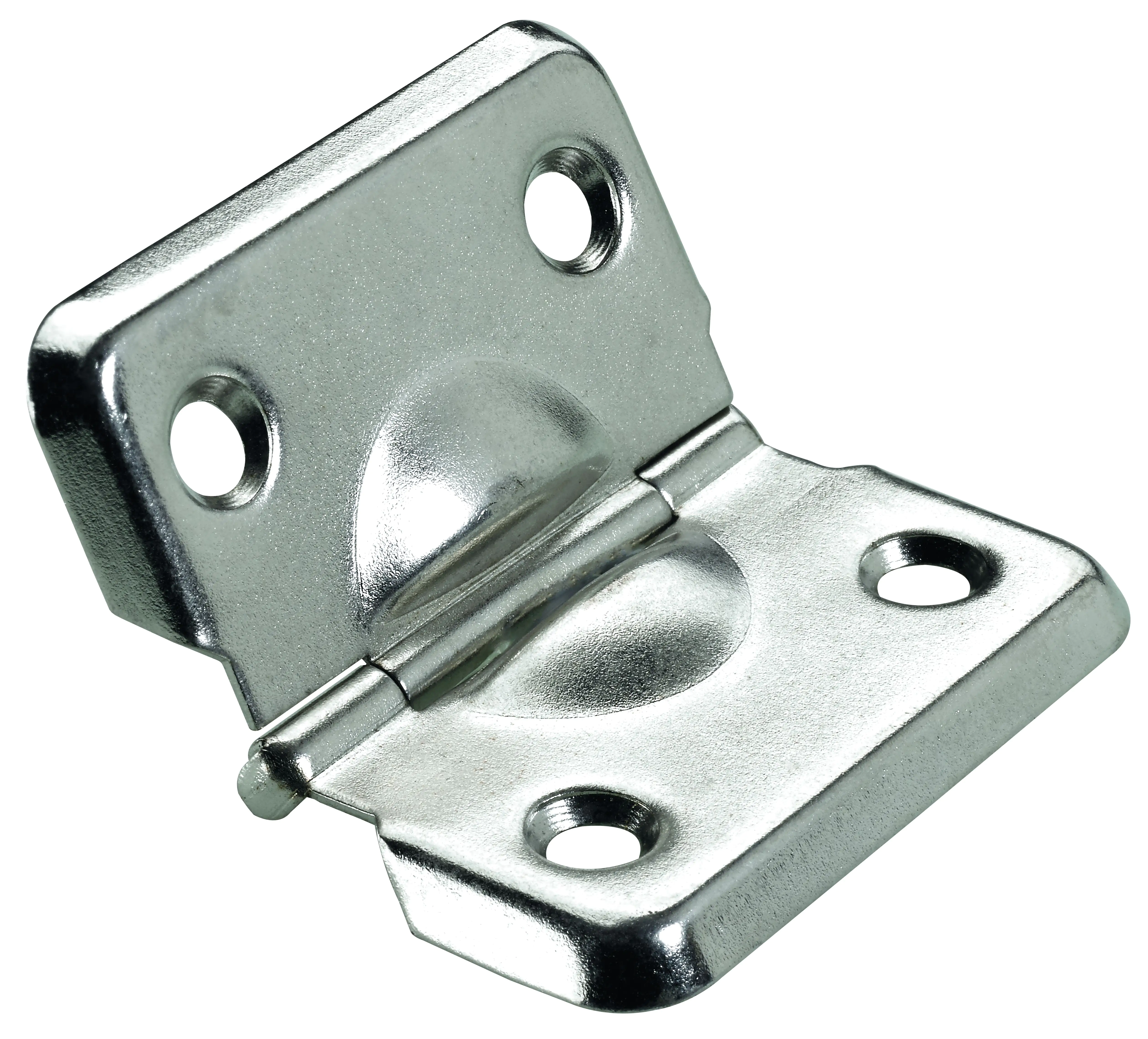 Hettich Schatullenscharnier Stahl, vernickelt, 40 x 45 mm, 1 Stück