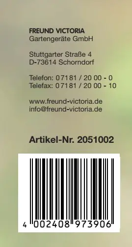 Freund Victoria Streuwagen 15 L