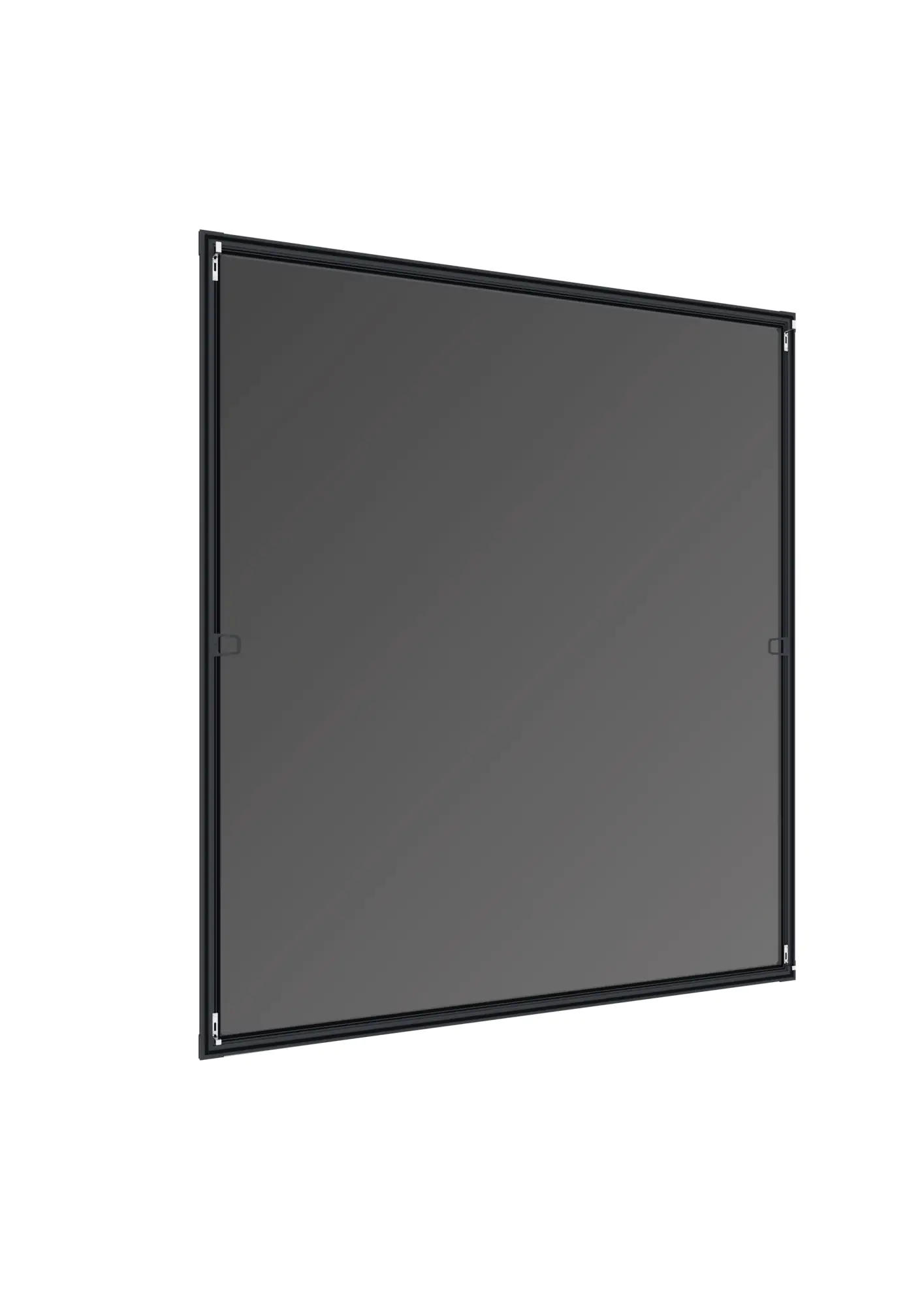 Windhager Fliegenschutz-Fenster Cool 100 x 120 cm schwarz/anthrazit kürzbar