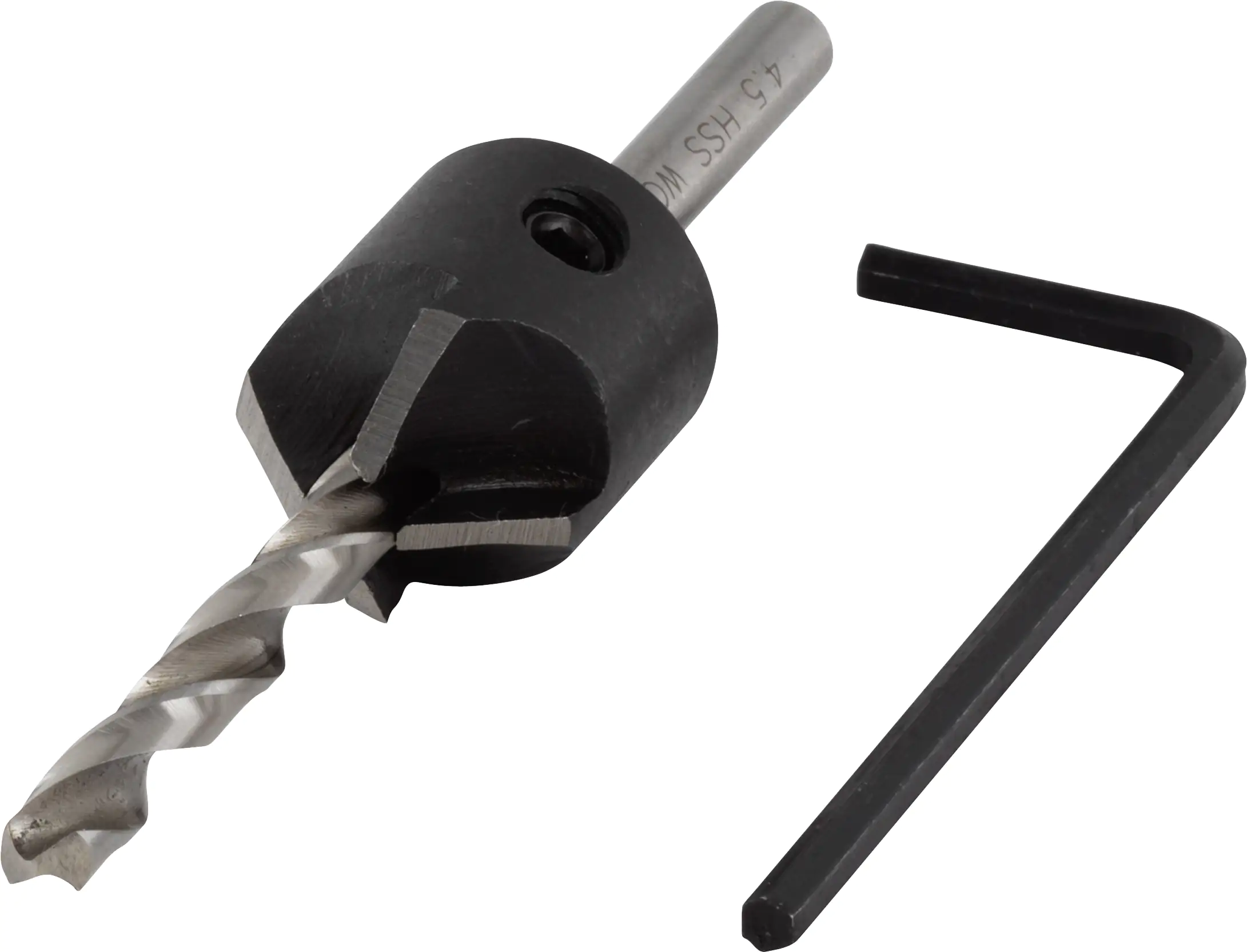 Wolfcraft Vorbohrer mit Senker 2499000 Ø 4,5 - 16 mm Rundschaft Wolfcraft Vorbohrer mit Senker 2499000 Ø 4,5 - 16 mm Rundschaft