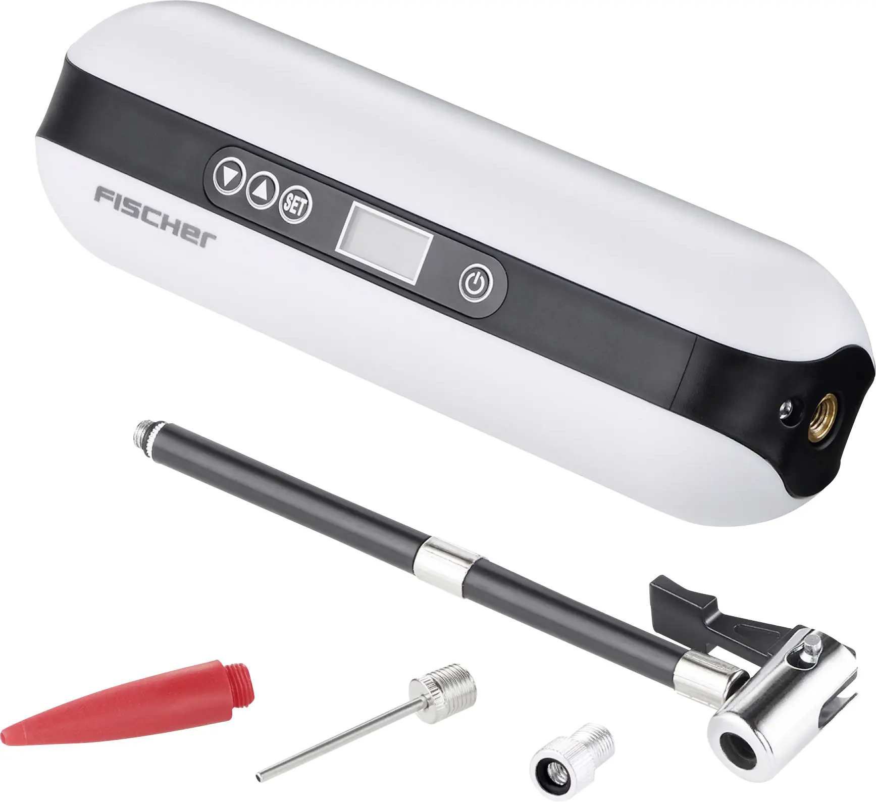 Fischer Akku- Kompressor mit Powerbank