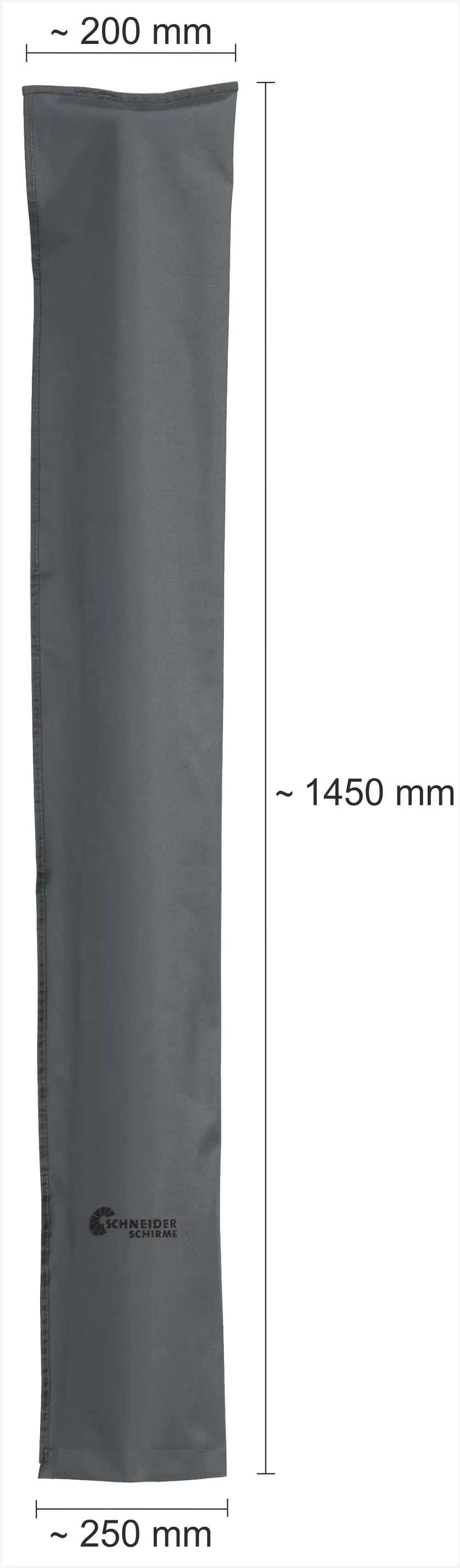 Schneider Premium Schutzhülle für Schirme bis 200 cm Ø und 225 x 120 cm