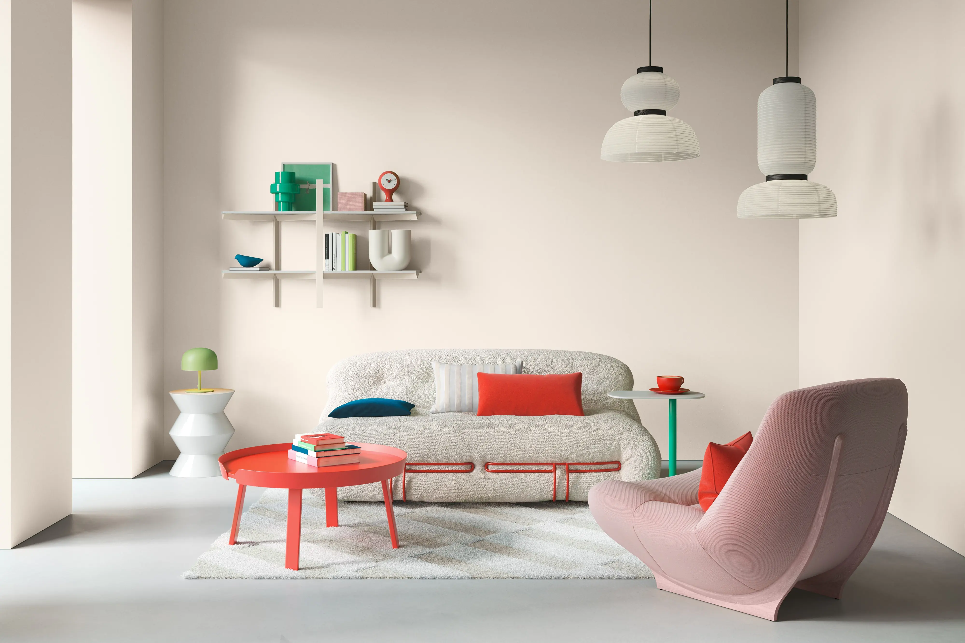 Alpina Wandfarbe Pantone matt sea salt 2,5 L