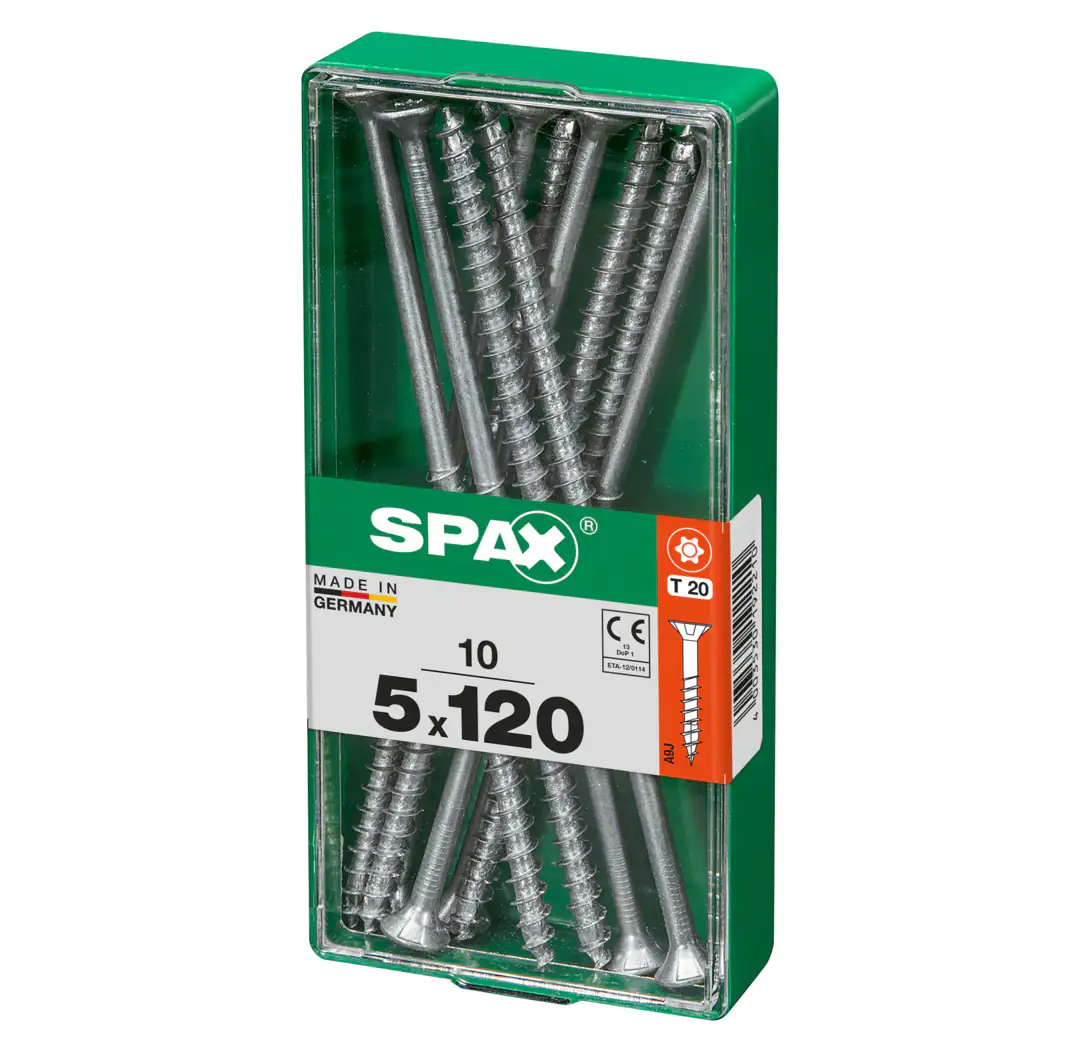 Spax Universalschrauben 5.0 x 120 mm TX 20 - 10 Stk.