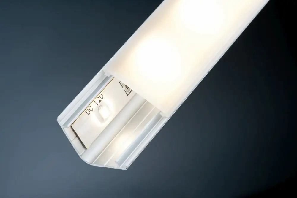 Paulmann Delta Profil mit Diffusor 2 m Alu eloxiert Satin Alu/Kunststoff Paulmann Delta Profil mit Diffusor 2 m Alu eloxiert Satin Alu/Kunststoff