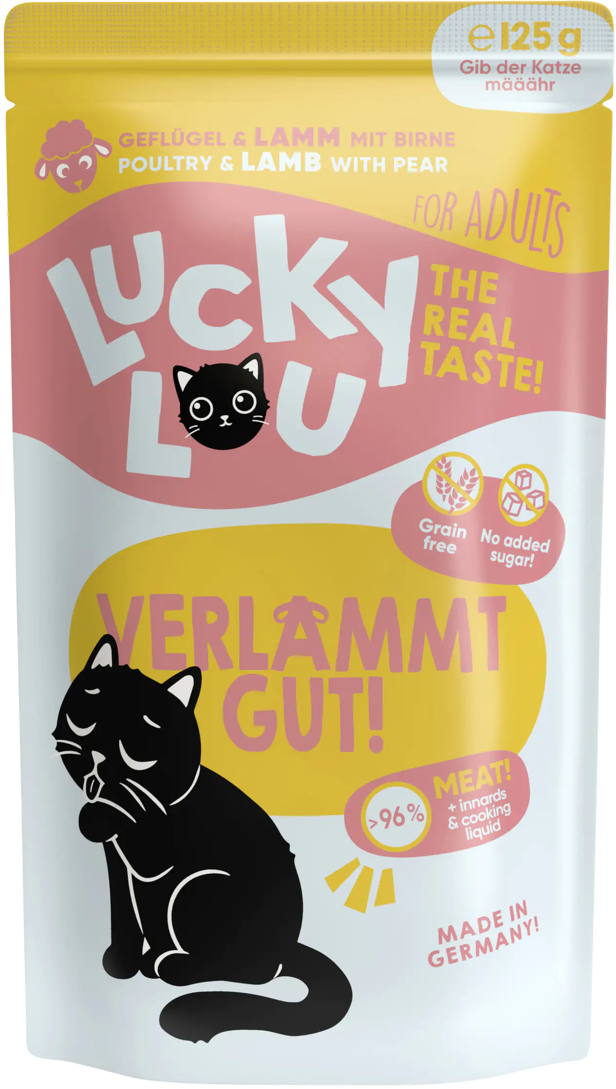 Lucky Lou Lifestage Adult Geflügel und Lamm 125g Lucky Lou Lifestage Adult Geflügel und Lamm 125g
