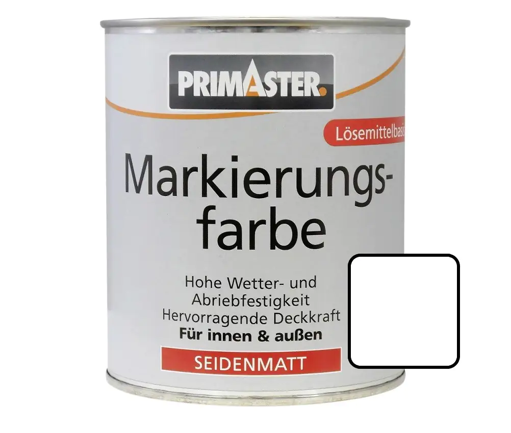 Primaster Markierungsfarbe 750 ml weiß