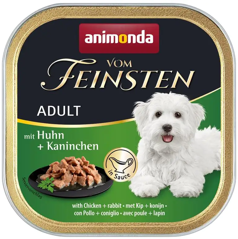 Animonda vom Feinsten Hundenassfutter Adult 150 g Huhn & Kaninchen