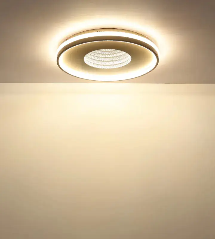 Globo Deckenleuchte Shirley 50,5 x 6,5 cm Ø x H sand