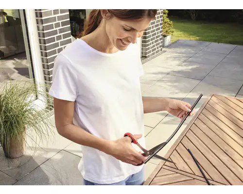 tesa Lamellentür Premium Teleskop 95 x 220 cm anthrazit