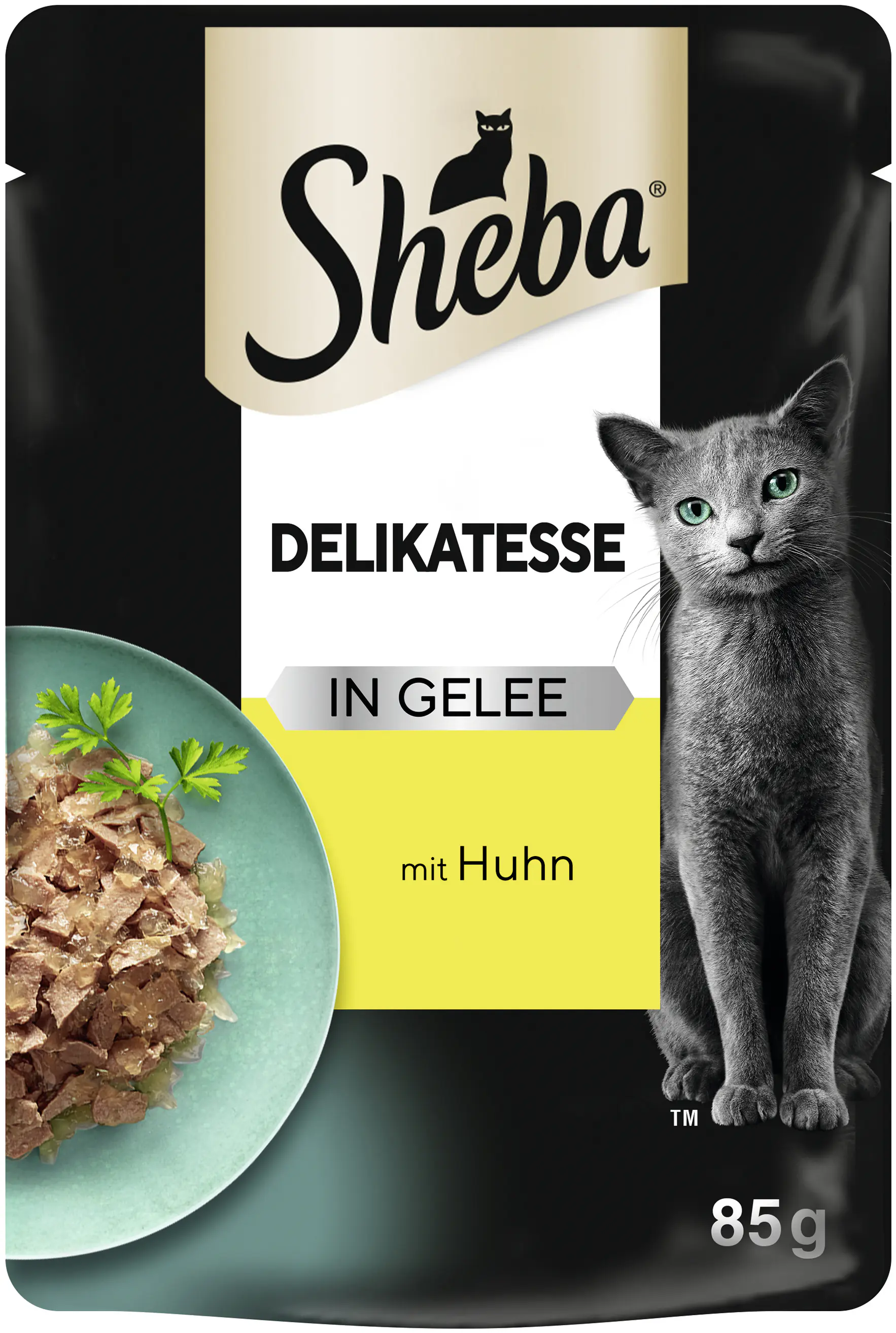 Sheba Delikatesse in Gelee Katzennassfutter Adult 85 g Huhn