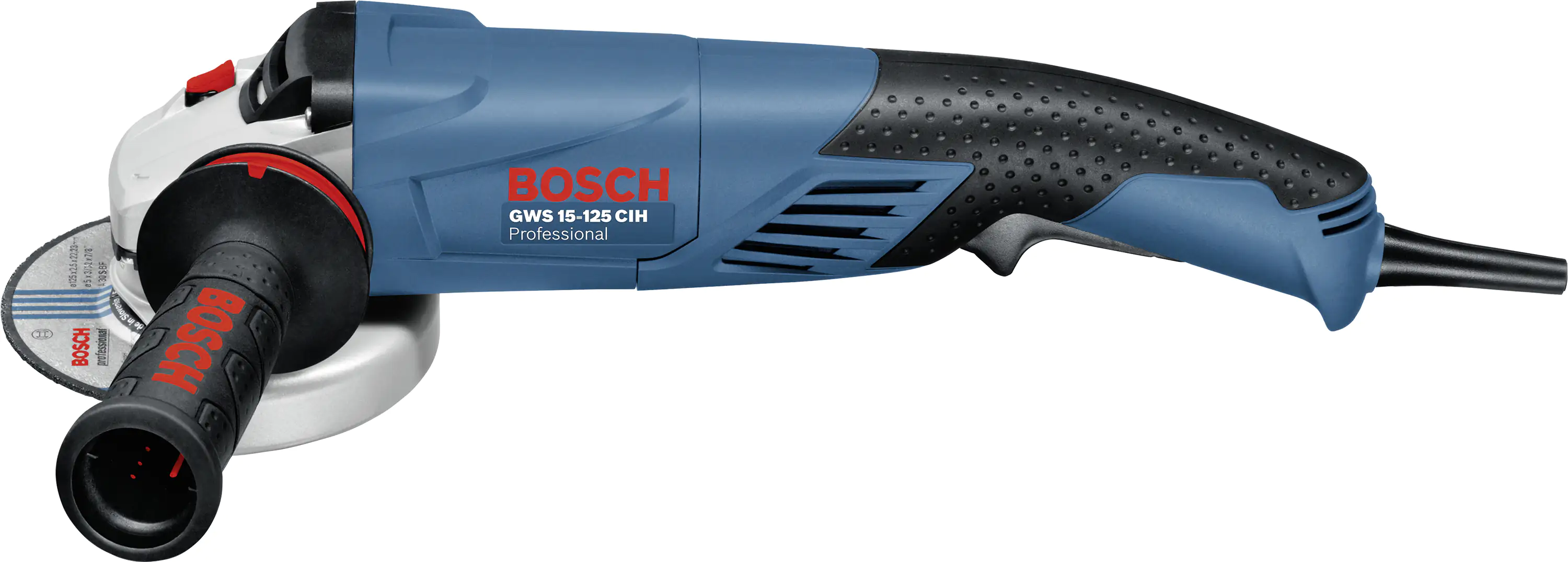 Bosch GWS 15-125 Professional Winkelschleifer 1500 W Scheiben Ø 125 mm